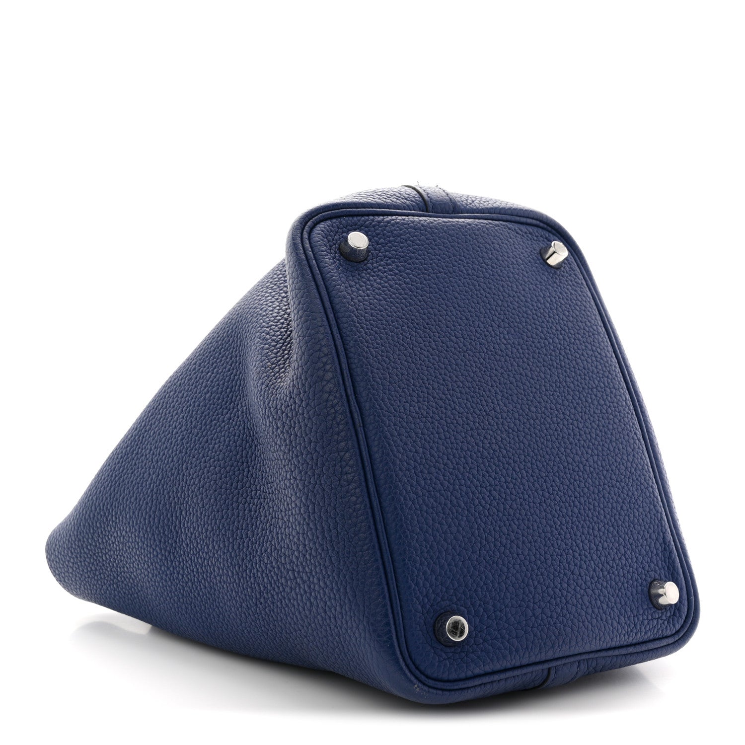 エルメス ピコタンロック PM 18 Bleu Saphir トリヨンクレマンス シルバー金具 HERMES PICOTIN LOCK PM 18 BLEU SAPHIR TAURILLON CLEMENCE SILVER HARDWARE