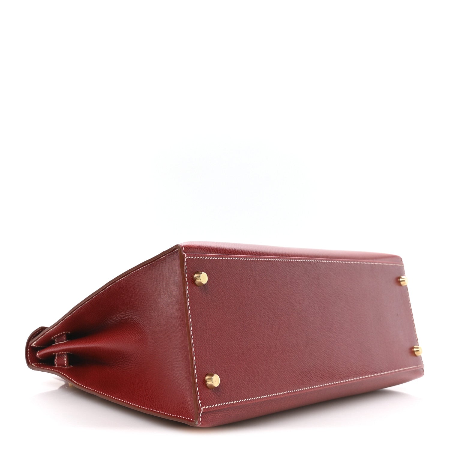 HERMES KELLY 35 SELLIER ROUGE VIF EPSOM GOLD HARDWARE