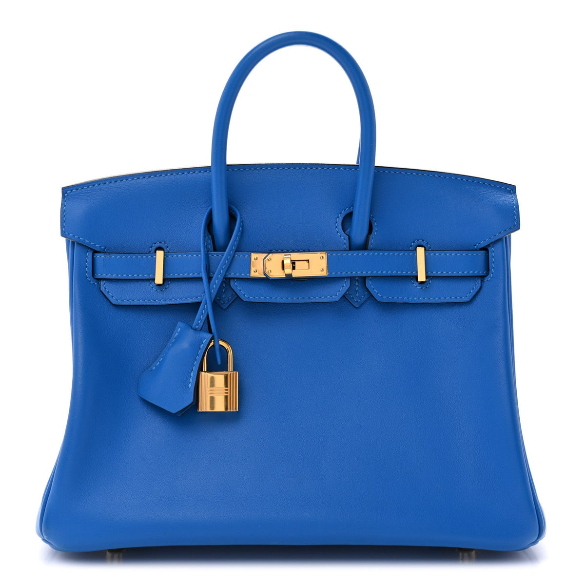 エルメス バーキン 25 Bleu Hydra スイフト ゴールド金具 HERMES BIRKIN 25 BLEU HYDRA SWIFT GOLD HARDWARE