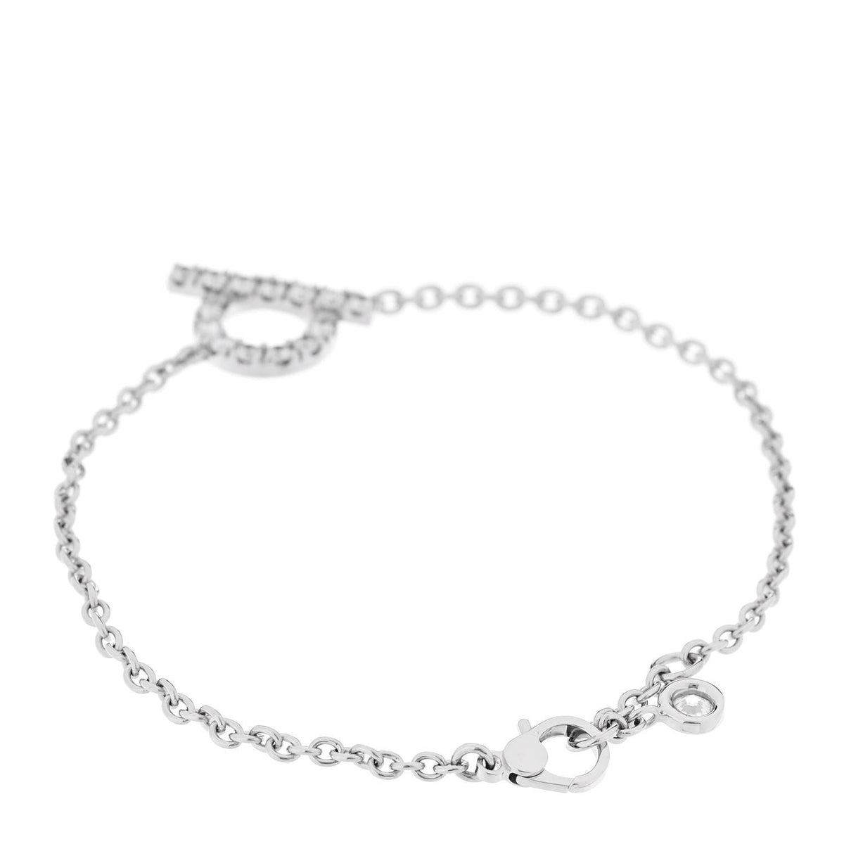 エルメス フィネス ブレスレット 18K ホワイトゴールド ダイヤモンド HERMES FINESSE BRACELET 18K WHITE GOLD DIAMOND