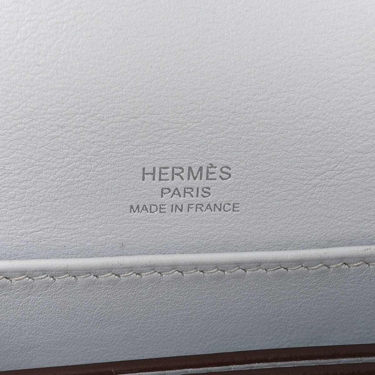 エルメス ミニルリ Bleu Brume スイフト シルバー金具 HERMES ROULIS BLEU BRUME SWIFT SILVER HARDWARE