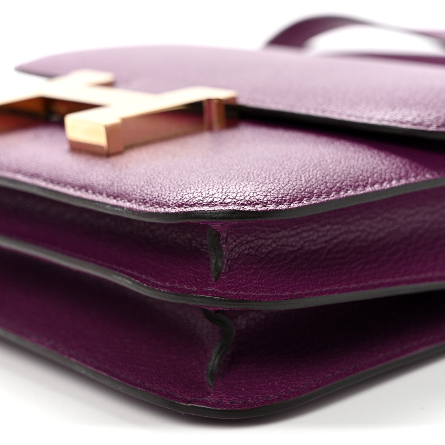 エルメス  ミニコンスタンス 18 Anemone シェーブル シャムキラ ゴールド金具 HERMES MINI CONSTANCE 18 ANEMONE CHEVRE CHAMKILA GOLD HARDWARE
