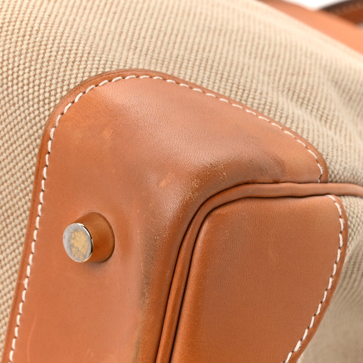 エルメス バーキン 40 オータクロア HAC Fauve Paprika バレニア / トワル ゴールド金具 HERMES BIRKIN 40 HAC FAUVE PAPRIKA BARENIA / TOILE GOLD HARDWARE