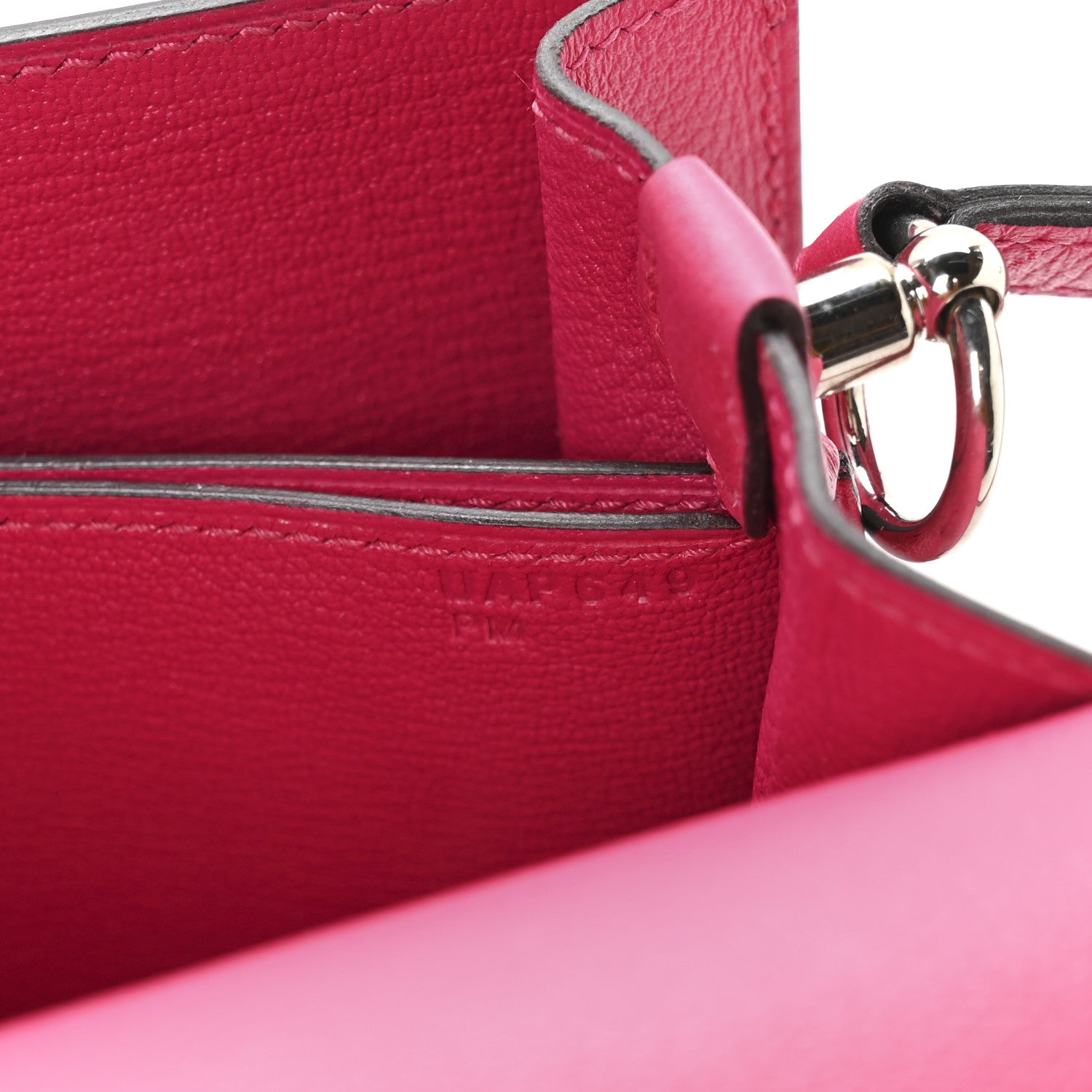 エルメス ミニルリ Rose Mexico マットアリゲーター / エバーカラー シルバー金具 HERMES MINI ROULIS ROSE MEXICO MATTE ALLIGATOR / EVERCOLOR SILVER HARDWARE