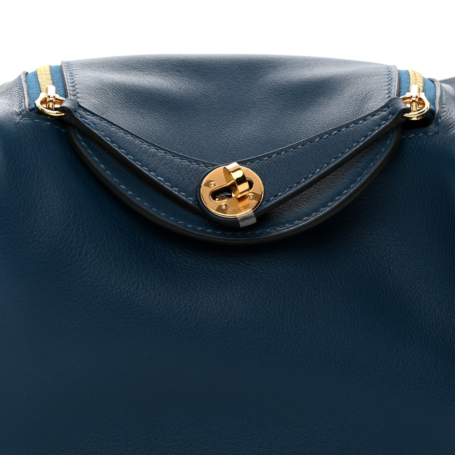 エルメス リンディ 20 Deep Bleu スイフト ゴールド金具 HERMES LINDY 20 DEEP BLEU SWIFT GOLD HARDWARE