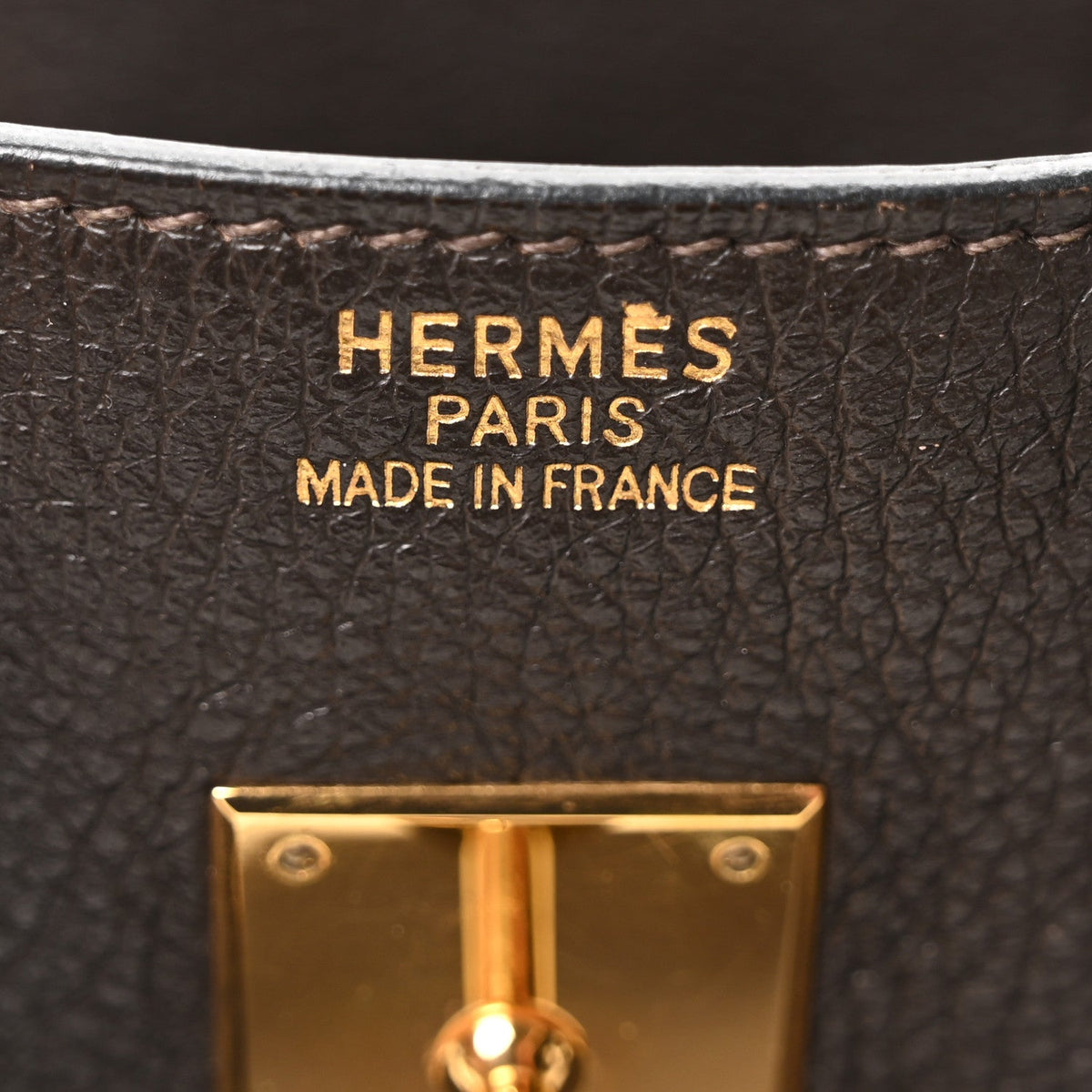 エルメス バーキン 35 Ebene トゴ ゴールド金具 HERMES BIRKIN 35 EBENE TOGO GOLD HARDWARE