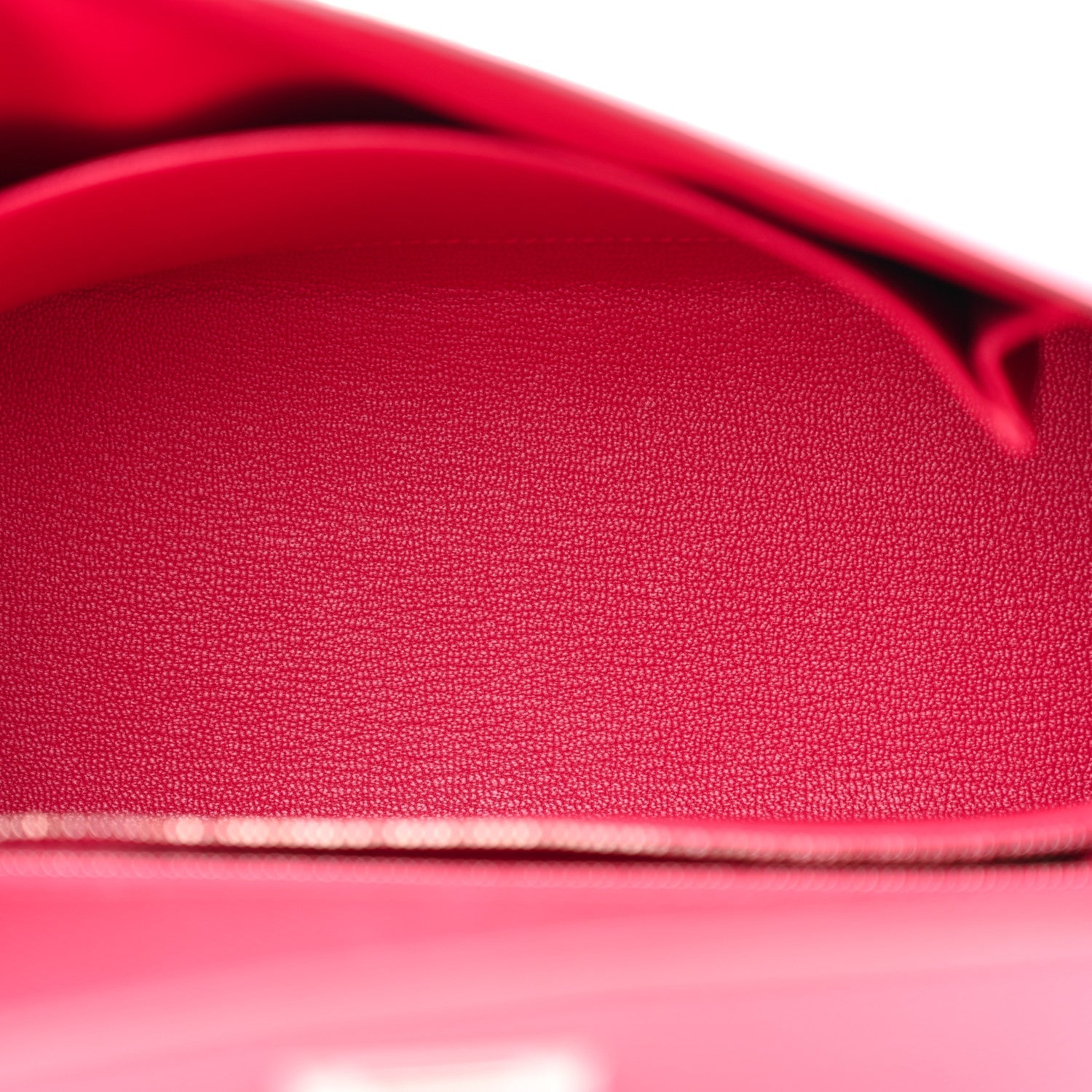 エルメス ケリー 25 外縫い Rose Extreme エプソン シルバー金具 HERMES KELLY 25 SELLIER ROSE EXTREME EPSOM SILVER HARDWARE
