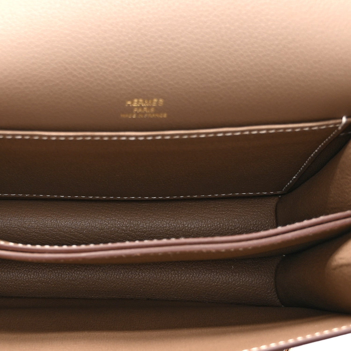 エルメス ミニルリ Etoupe エバーカラー シルバー金具 HERMES ROULIS ETOUPE EVERCOLOR SILVER HARDWARE