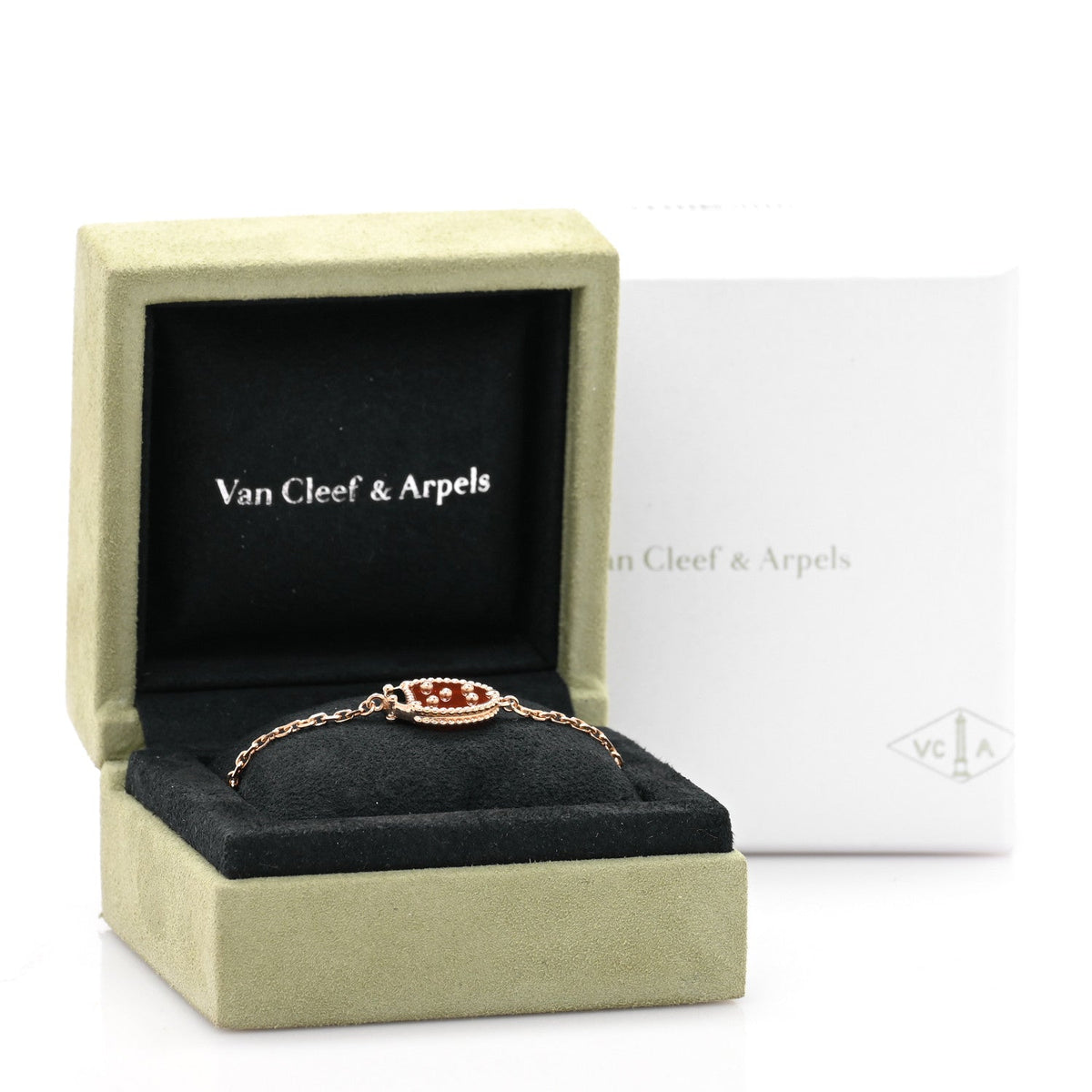 ヴァンクリーフ＆アーペル ラッキースプリング ブレスレット マルチカラー 18K ローズゴールド VAN CLEEF & ARPELS LUCKY SPRING BRACELET MULTICOLOR 18K ROSE GOLD