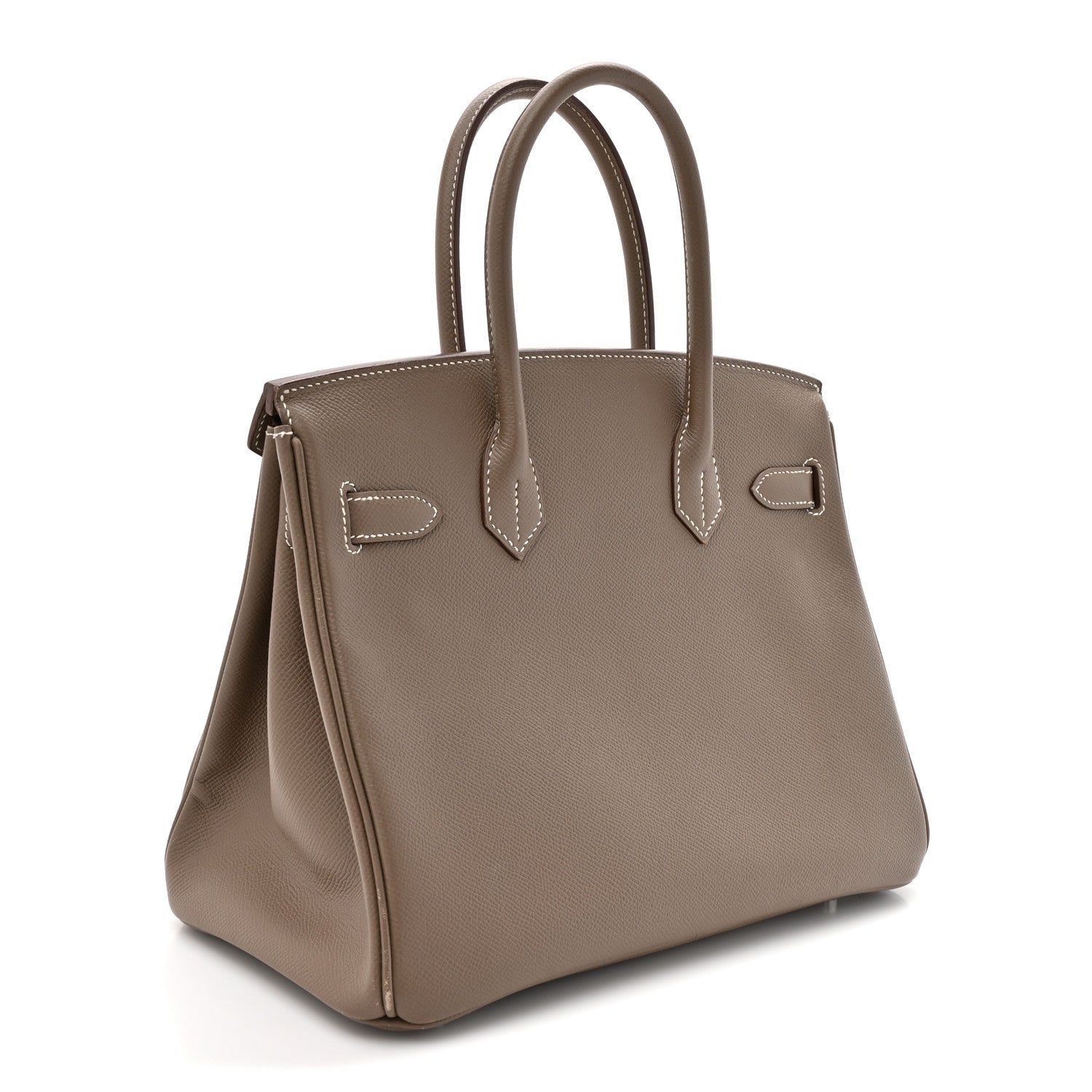 エルメス バーキン 30 Etoupe エプソン シルバー金具 HERMES BIRKIN 30 ETOUPE EPSOM SILVER HARDWARE