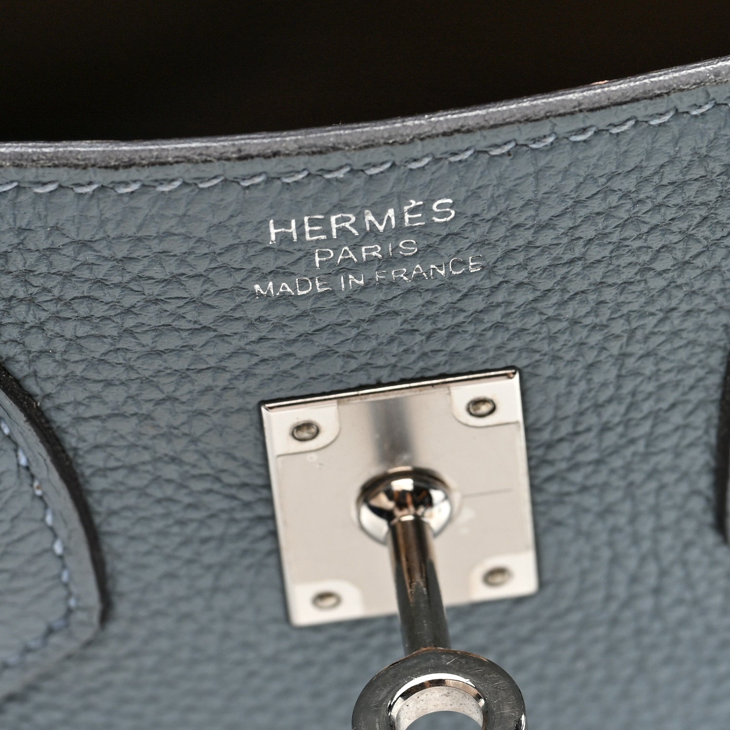 エルメス バーキン 25 ヴェルソ Bleu Lin Chai トゴ シルバー金具 HERMES BIRKIN 25 VERSO BLEU LIN CHAI TOGO SILVER HARDWARE