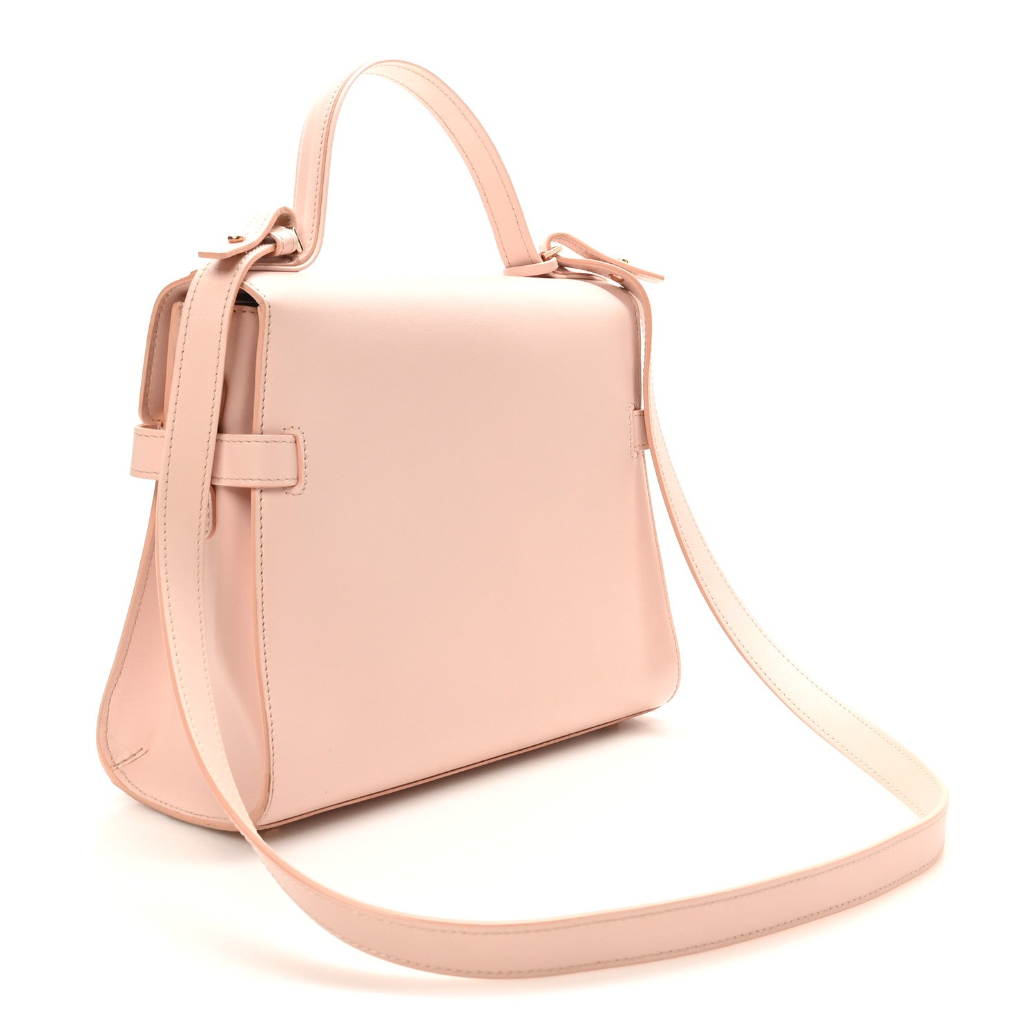 デルヴォー タンペート MM ショルダー バッグ Light Pink カーフスキン 