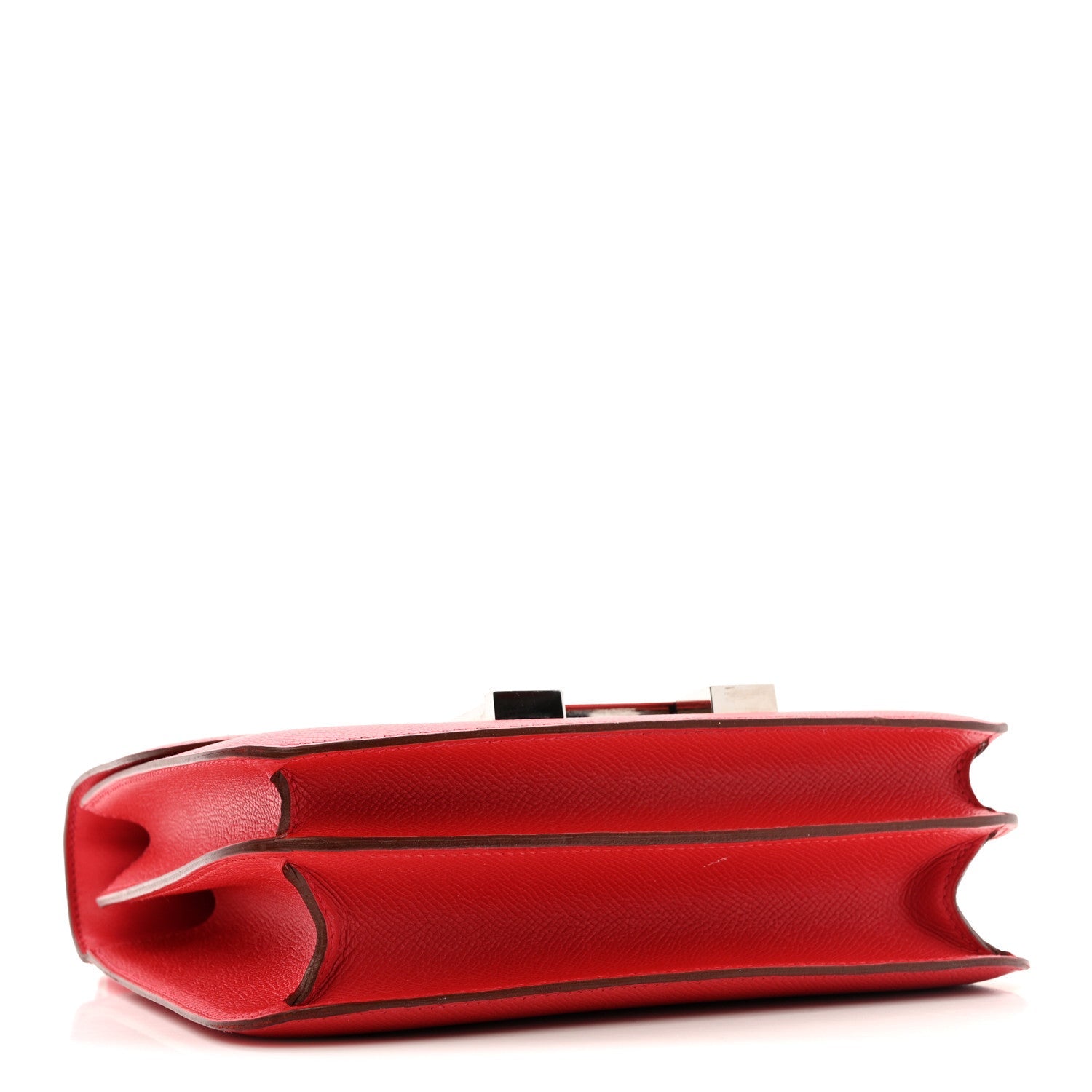 エルメス コンスタンス 24 Rouge Casaque エプソン シルバー金具 HERMES CONSTANCE 24 ROUGE CASAQUE EPSOM SILVER HARDWARE