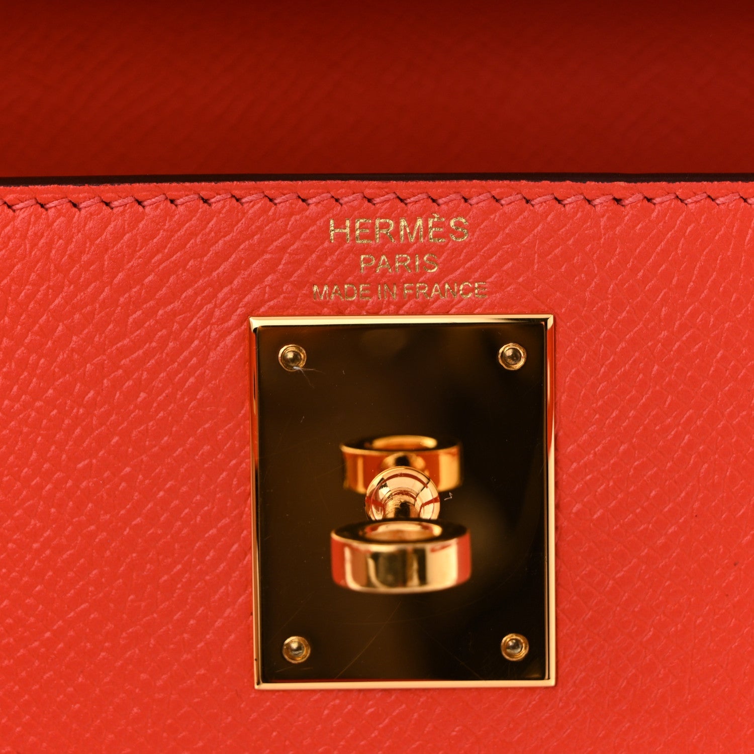 エルメス ケリー 28 外縫い Rose Jaipur エプソン ゴールド金具 HERMES KELLY 28 SELLIER ROSE JAIPUR EPSOM GOLD HARDWARE