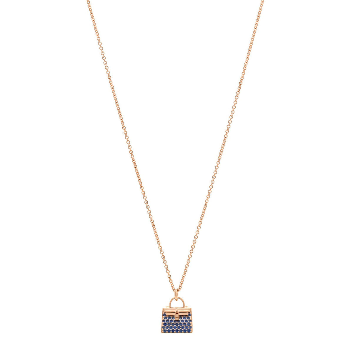 エルメス アミュレット ペンダントネックレス 18K ローズゴールド HERMES AMULETTES PENDANT NECKLACE 18K ROSE GOLD
