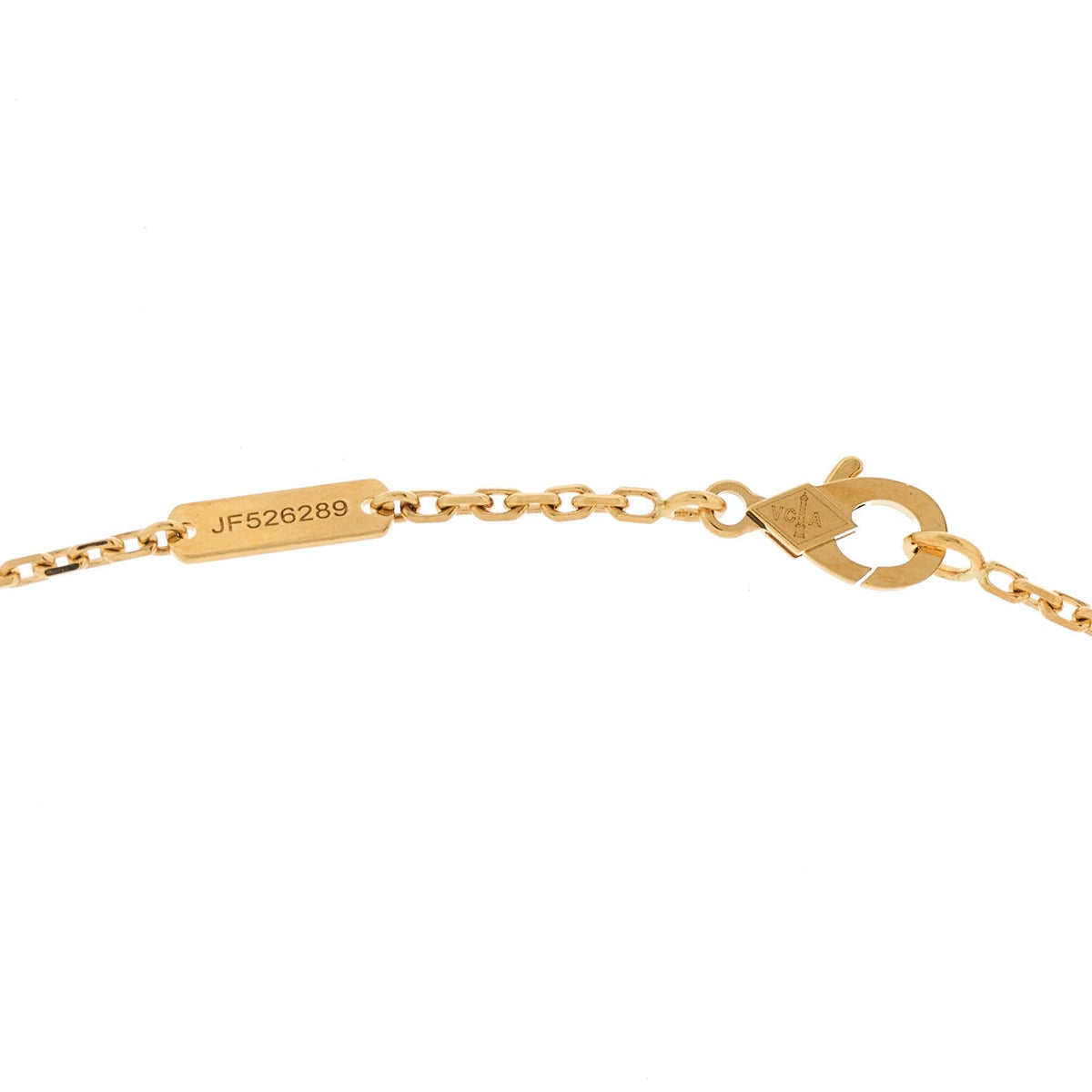 ヴァンクリーフ＆アーペル マジックアルハンブラ ロングネックレス ギョーシェ 18K イエローゴールド VAN CLEEF & ARPELS MAGIC ALHAMBRA LONG NECKLACE GUILLOCHÉ 18K YELLOW GOLD