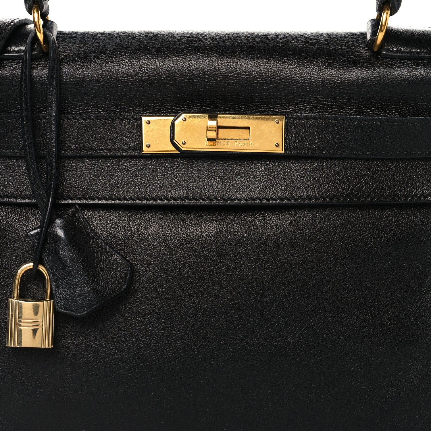 エルメス ケリー 28 内縫い Black エバーカーフ ゴールド金具 HERMES KELLY 28 RETOURNE BLACK EVERCALF GOLD HARDWARE