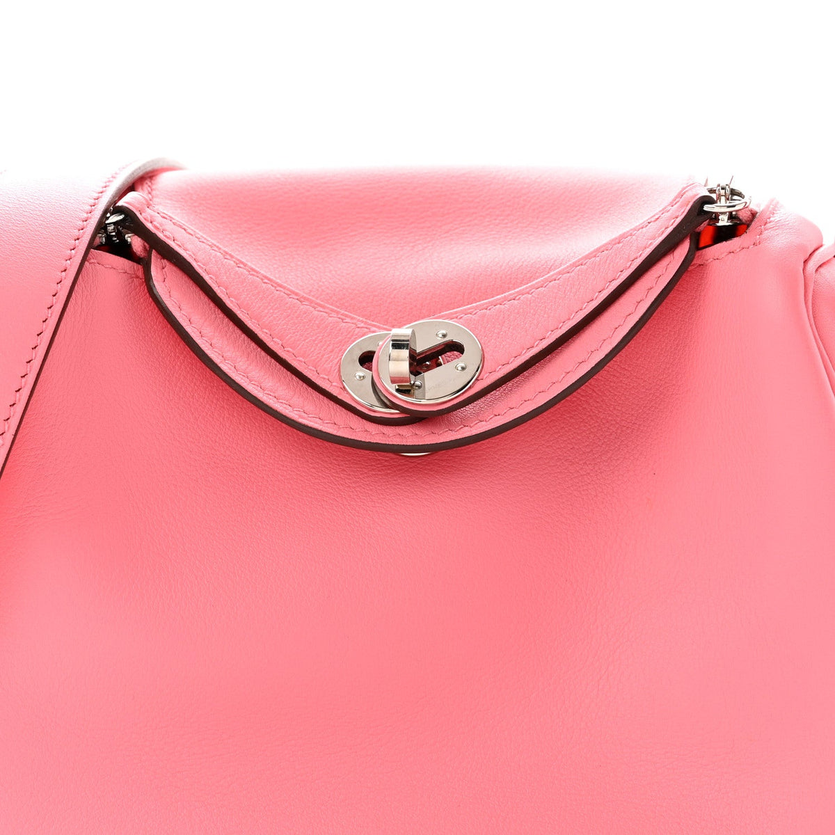 エルメス リンディ 20 Rose Ete スイフト シルバー金具 HERMES LINDY 20 ROSE ETE SWIFT SILVER HARDWARE