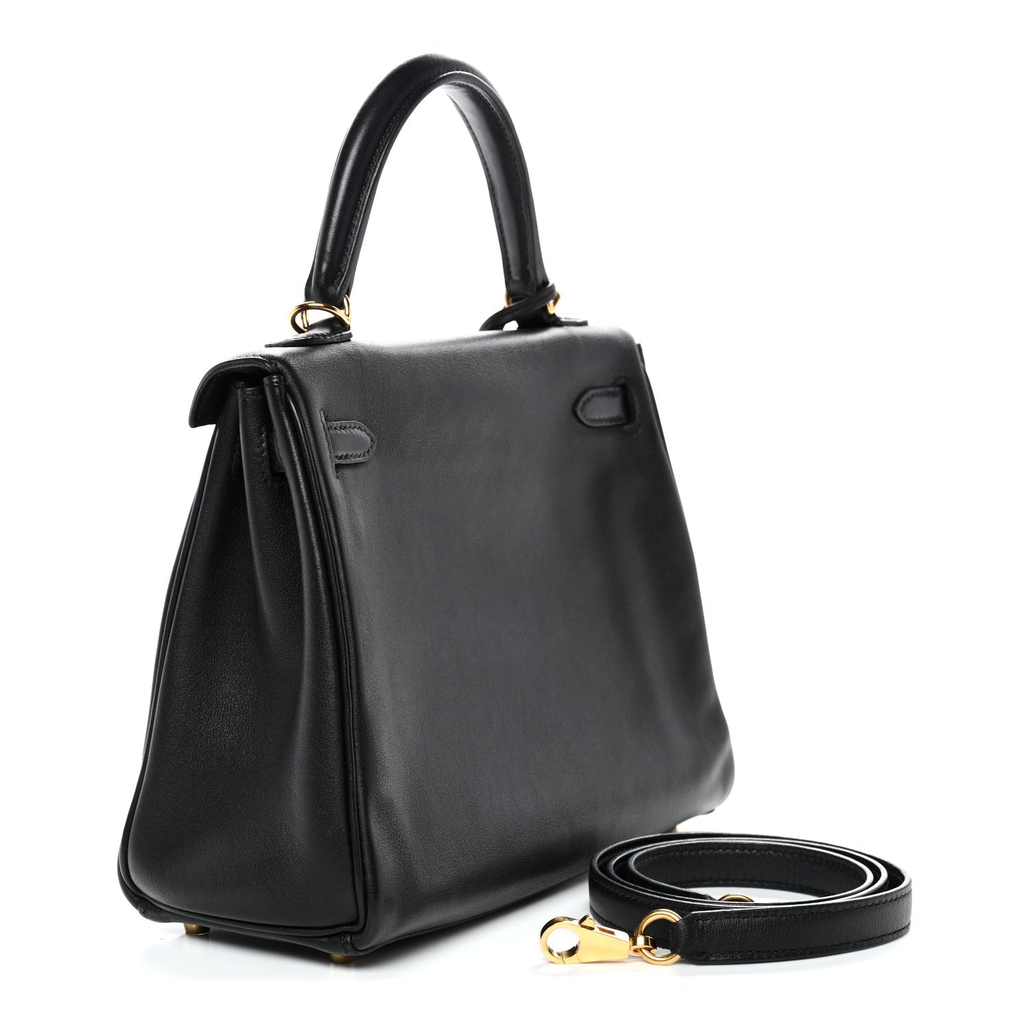 エルメス ケリー 25 内縫い Black スイフト ゴールド金具 HERMES KELLY 25 RETOURNE BLACK SWIFT GOLD HARDWARE