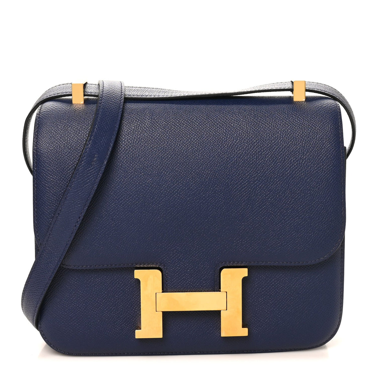 エルメス コンスタンス 24 Bleu Saphir エプソン ゴールド金具 HERMES CONSTANCE 24 BLEU SAPHIR EPSOM GOLD HARDWARE