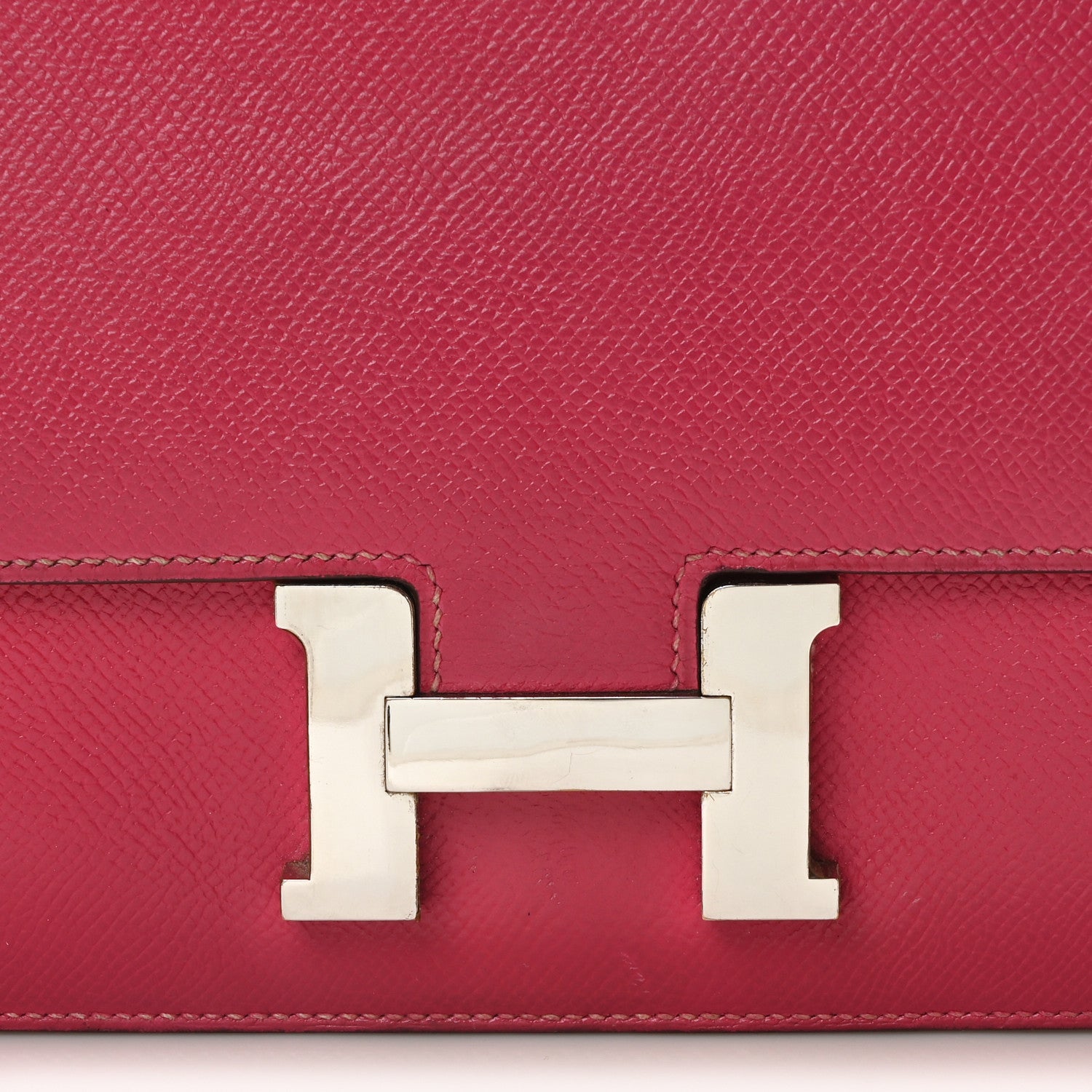 HERMES CONSTANCE ELAN 25 TOSCA ROSE TYRIEN EPSOM SILVER HARDWARE