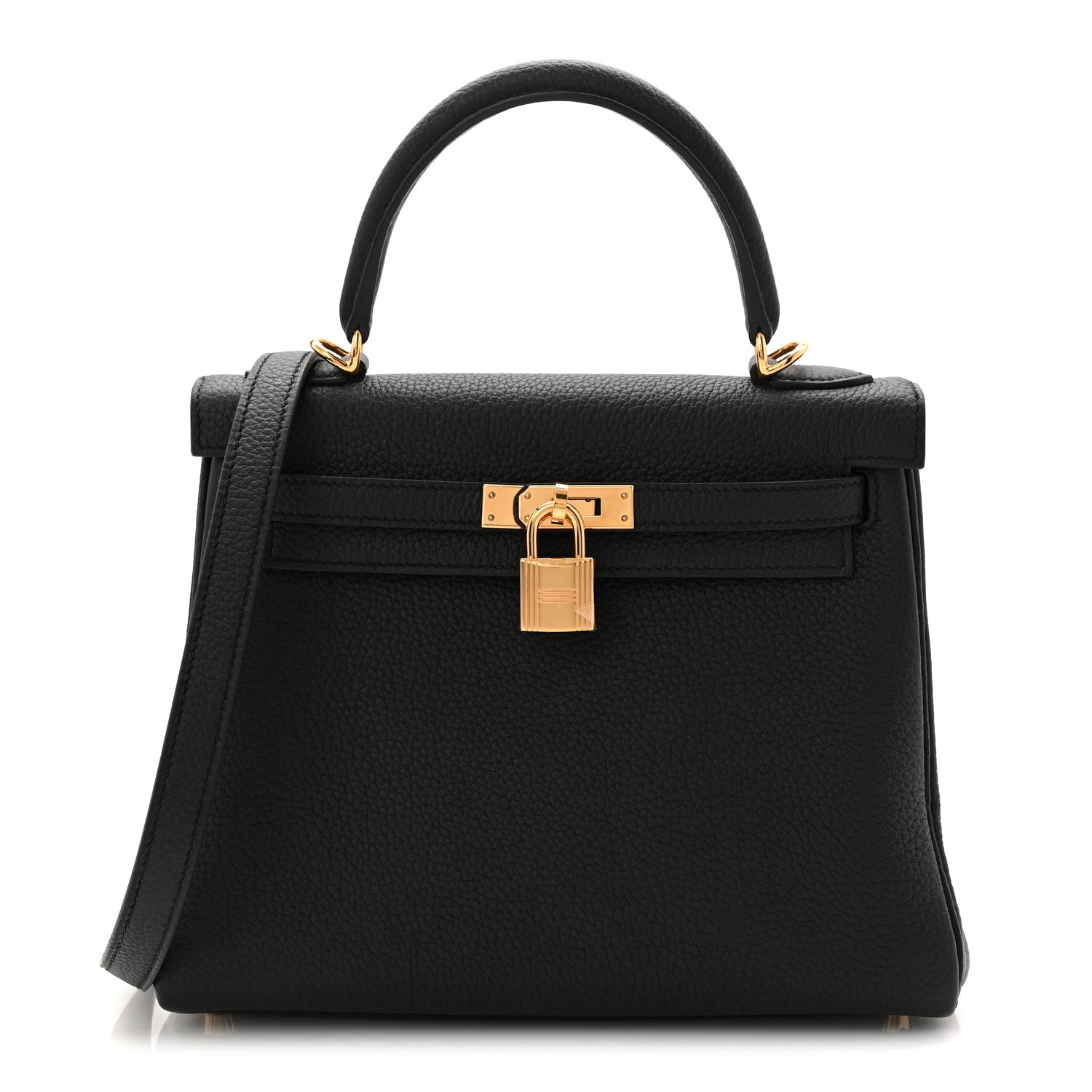 エルメス ケリー 25 内縫い Black トゴ ゴールド金具 HERMES KELLY 25 RETOURNE BLACK TOGO GOLD HARDWARE
