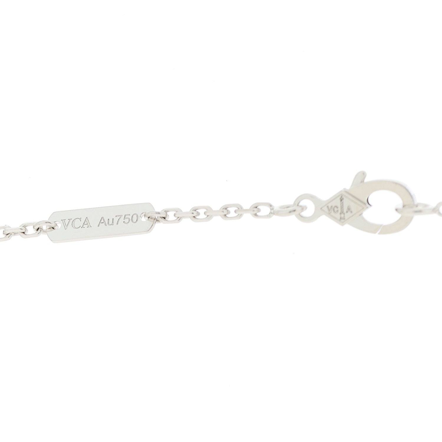 ヴァンクリーフ＆アーペル ツーバタフライ ペンダントネックレス ダイヤモンド 18K ホワイトゴールド VAN CLEEF & ARPELS TWO BUTTERFLY PENDANT NECKLACE DIAMOND 18K WHITE GOLD