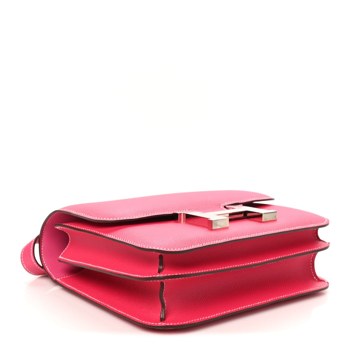 Hermès Constance 24 Rose Tyrien Epsom Silver Hardware
