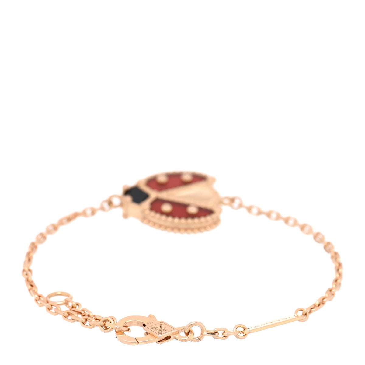 ヴァンクリーフ＆アーペル ラッキースプリング ブレスレット マルチカラー 18K ローズゴールド VAN CLEEF & ARPELS LUCKY SPRING BRACELET MULTICOLOR 18K ROSE GOLD