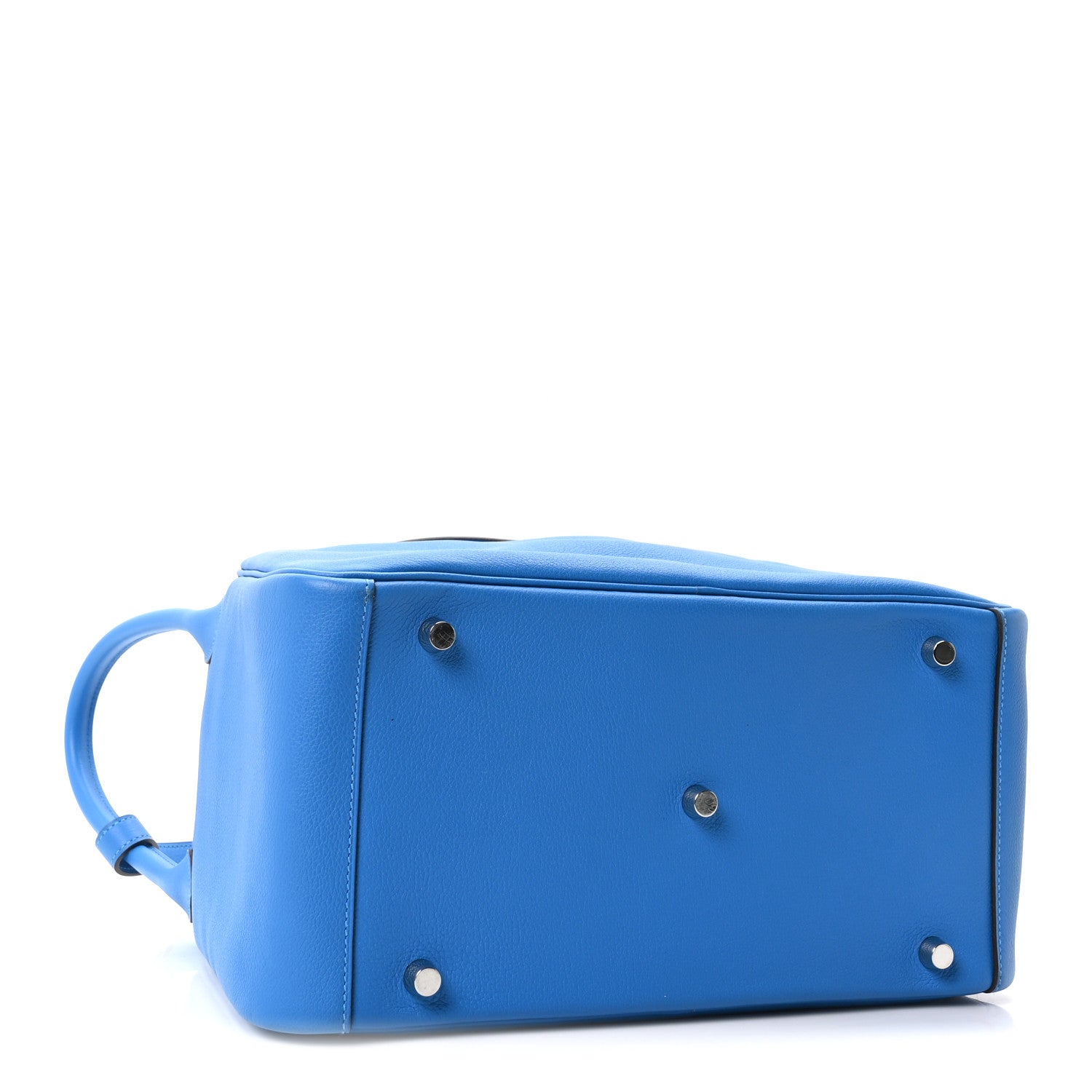 エルメス リンディ 30 Bleu Hydra エバーカラー シルバー金具 HERMES LINDY 30 BLEU HYDRA EVERCOLOR SILVER HARDWARE