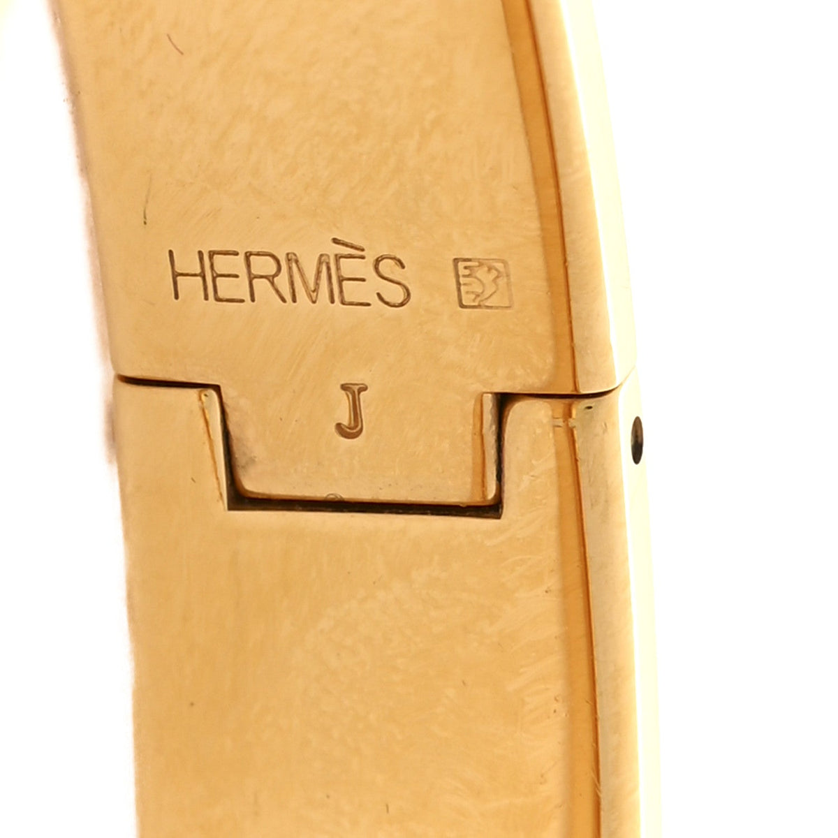 エルメス クリッククラック H ブレスレット エナメル ナロー PM オレンジ HERMES CLIC CLAC H BRACELET ENAMEL NARROW PM ORANGE