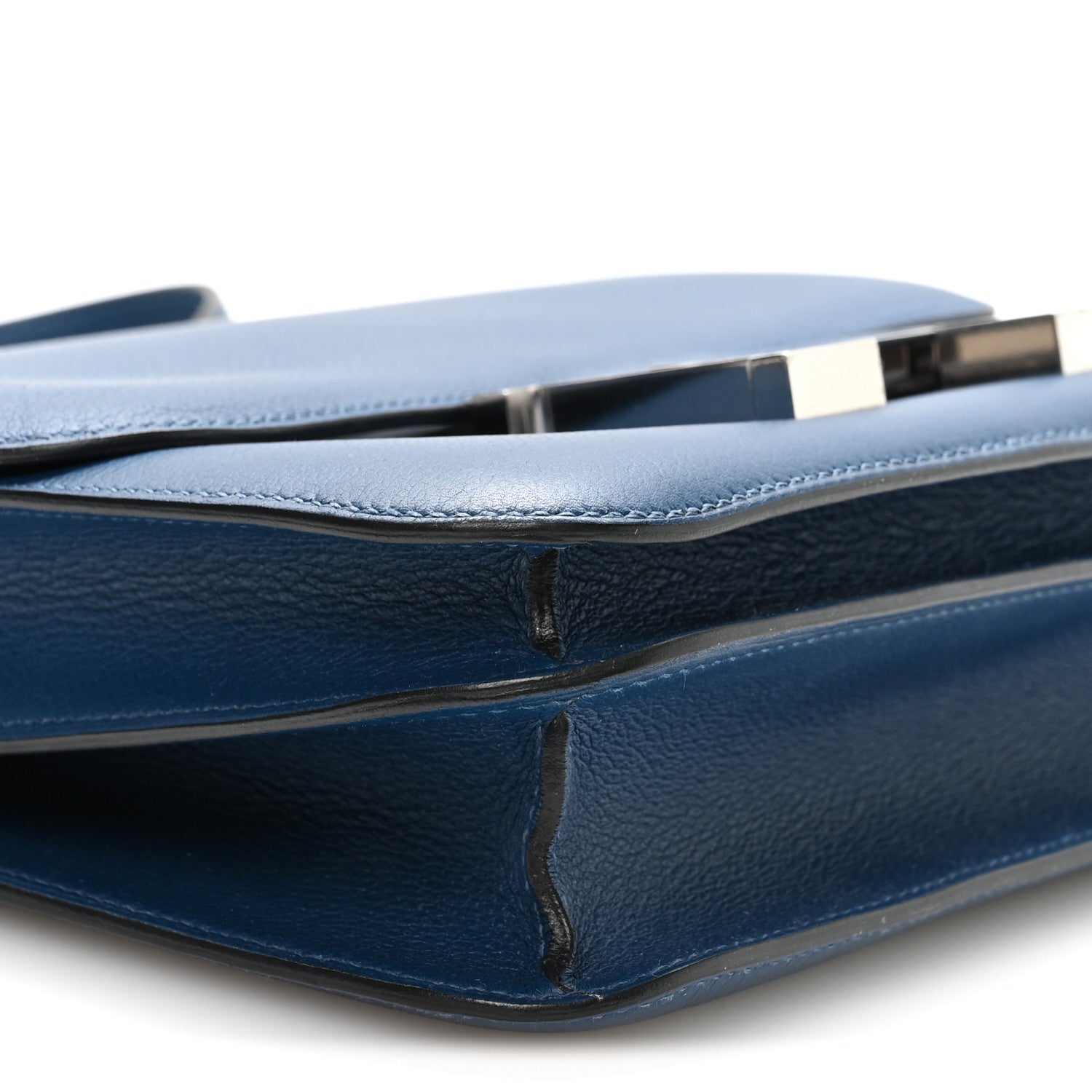 エルメス コンスタンス 24 Deep Bleu エバーカラー シルバー金具 HERMES CONSTANCE 24 DEEP BLEU EVERCOLOR SILVER HARDWARE