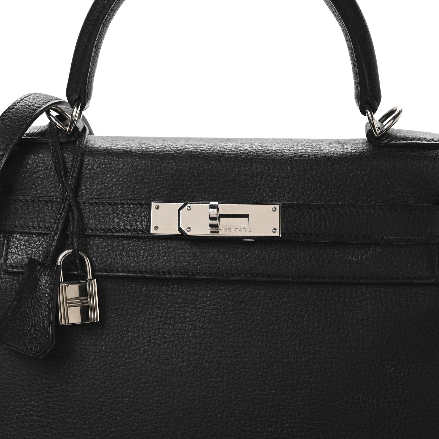 エルメス ケリー 28 内縫い Black トゴ シルバー金具 HERMES KELLY 28 RETOURNE BLACK TOGO SILVER HARDWARE