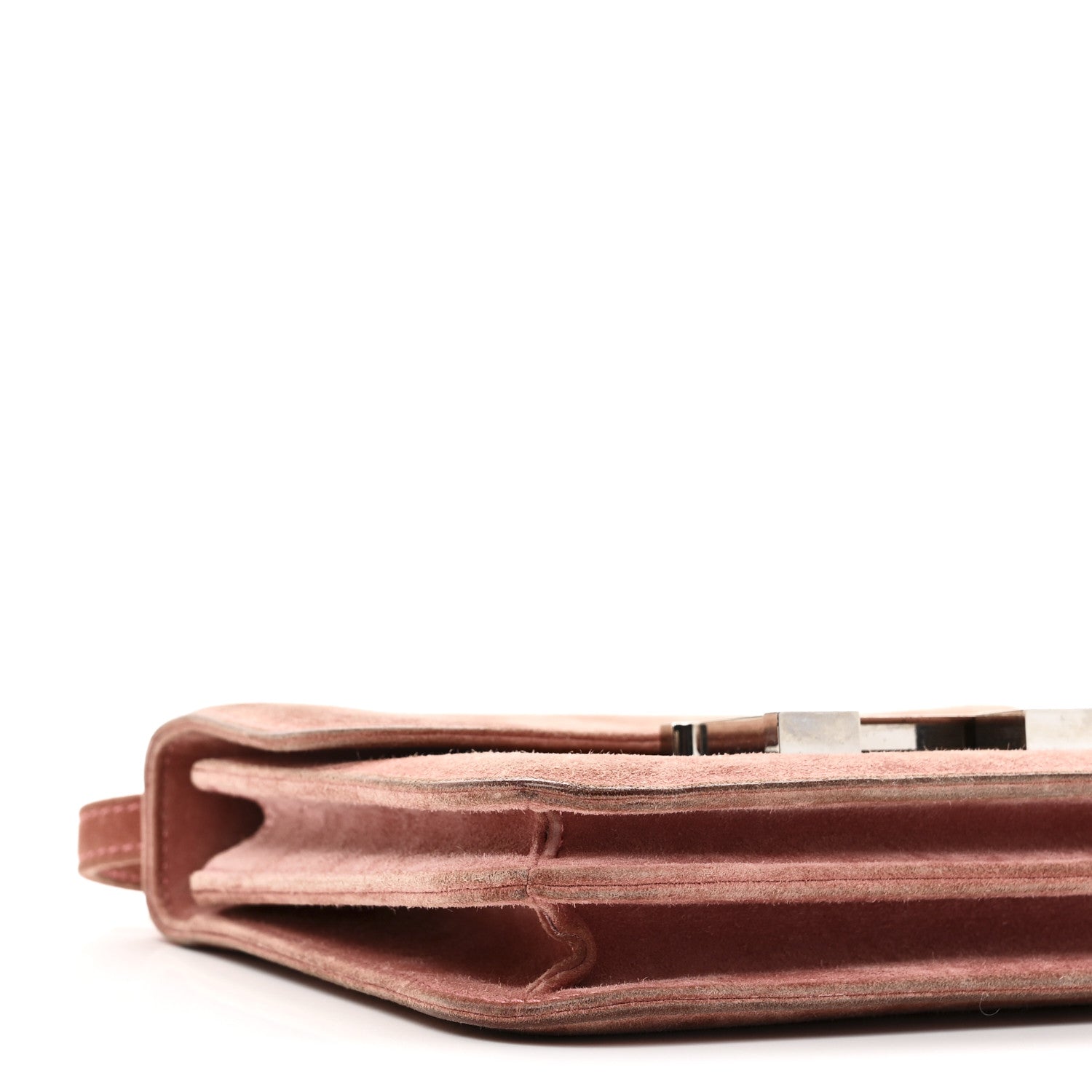 HERMES CONSTANCE 18 ROSE INDIENNE DOBLIS SILVER WARDWARE