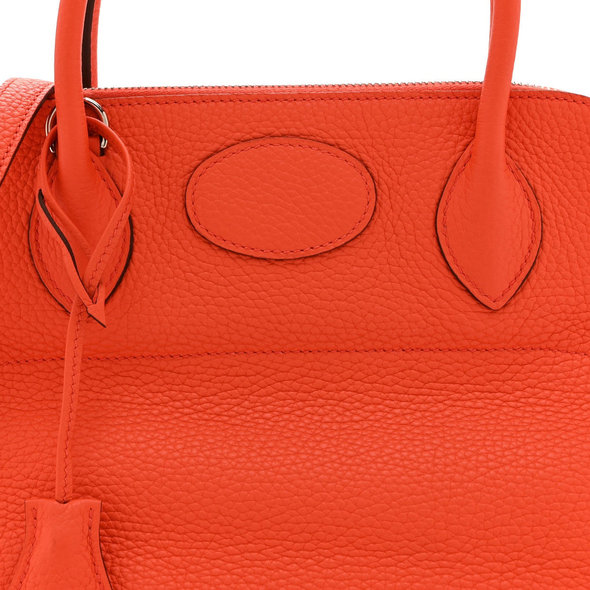 エルメス ボリード 31 Orange Poppy トリヨンクレマンス シルバー金具 HERMES BOLIDE 31 ORANGE POPPY TAURILLON CLEMENCE SILVER HARDWARE
