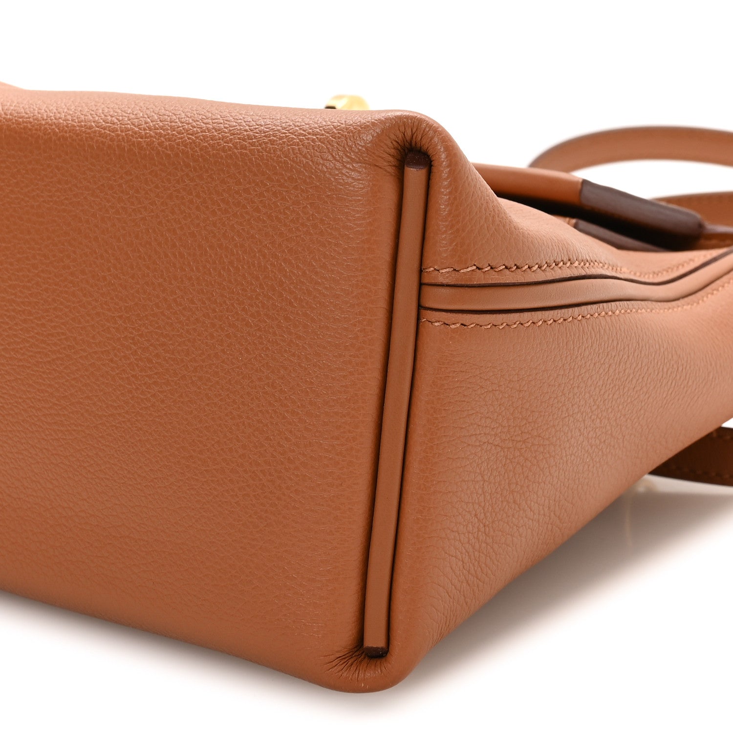 エルメス 24/24 ミニヴァンキャトル 21 Gold エバーカラー / スイフト シルバー金具 HERMES 24/24 21 GOLD EVERCOLOR / SWIFT SILVER HARDWARE