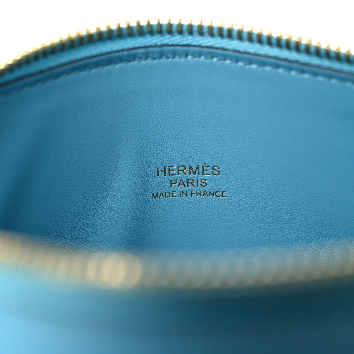 Hermès Bolide 27 Bleu Du Nord Epsom Gold Hardware