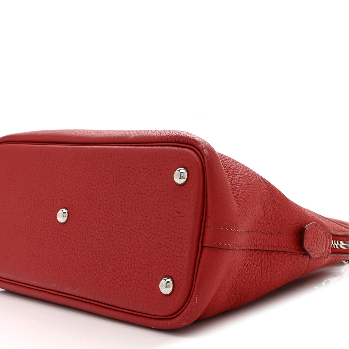 Hermès Bolide 31 Rouge Garance Taurillon Clemence Silver Hardware