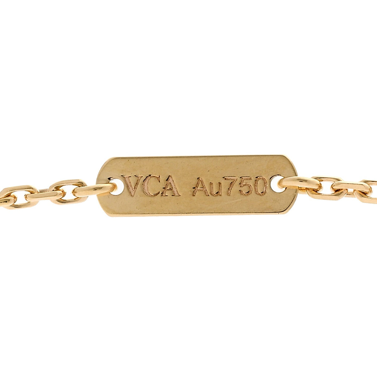 ヴァンクリーフ＆アーペル ヴィンテージアルハンブラ ペンダントネックレス カーネリアン 18K イエローゴールド VAN CLEEF & ARPELS VINTAGE ALHAMBRA PENDANT NECKLACE CARNELIAN 18K YELLOW GOLD