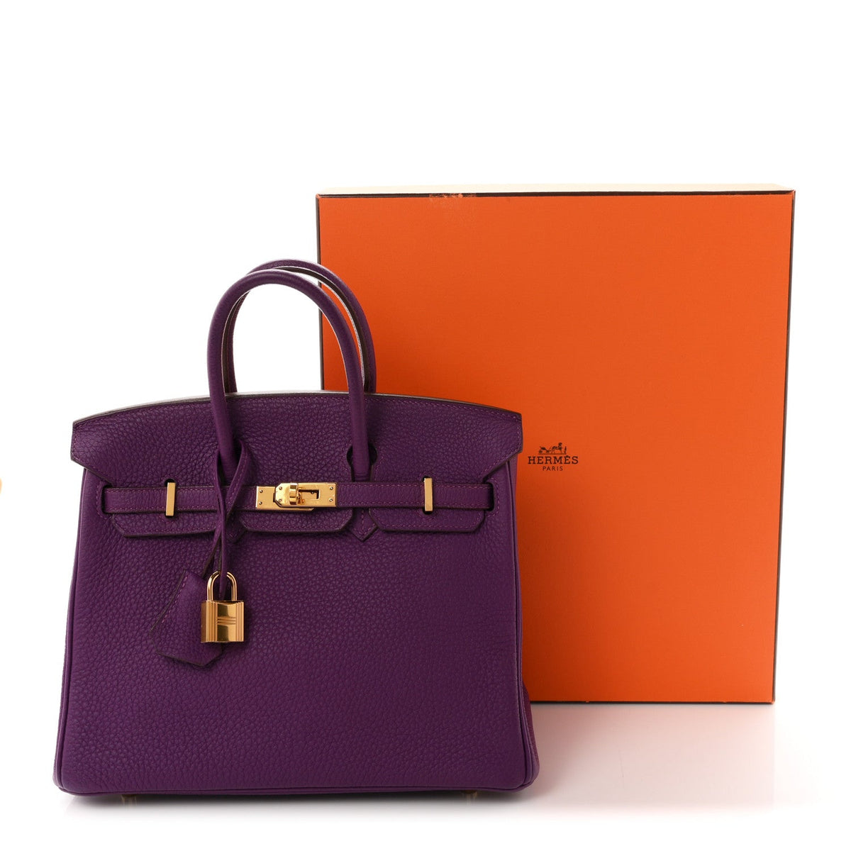 エルメス バーキン 25 Anemone トゴ ゴールド金具 HERMES BIRKIN 25 ANEMONE TOGO GOLD HARDWARE
