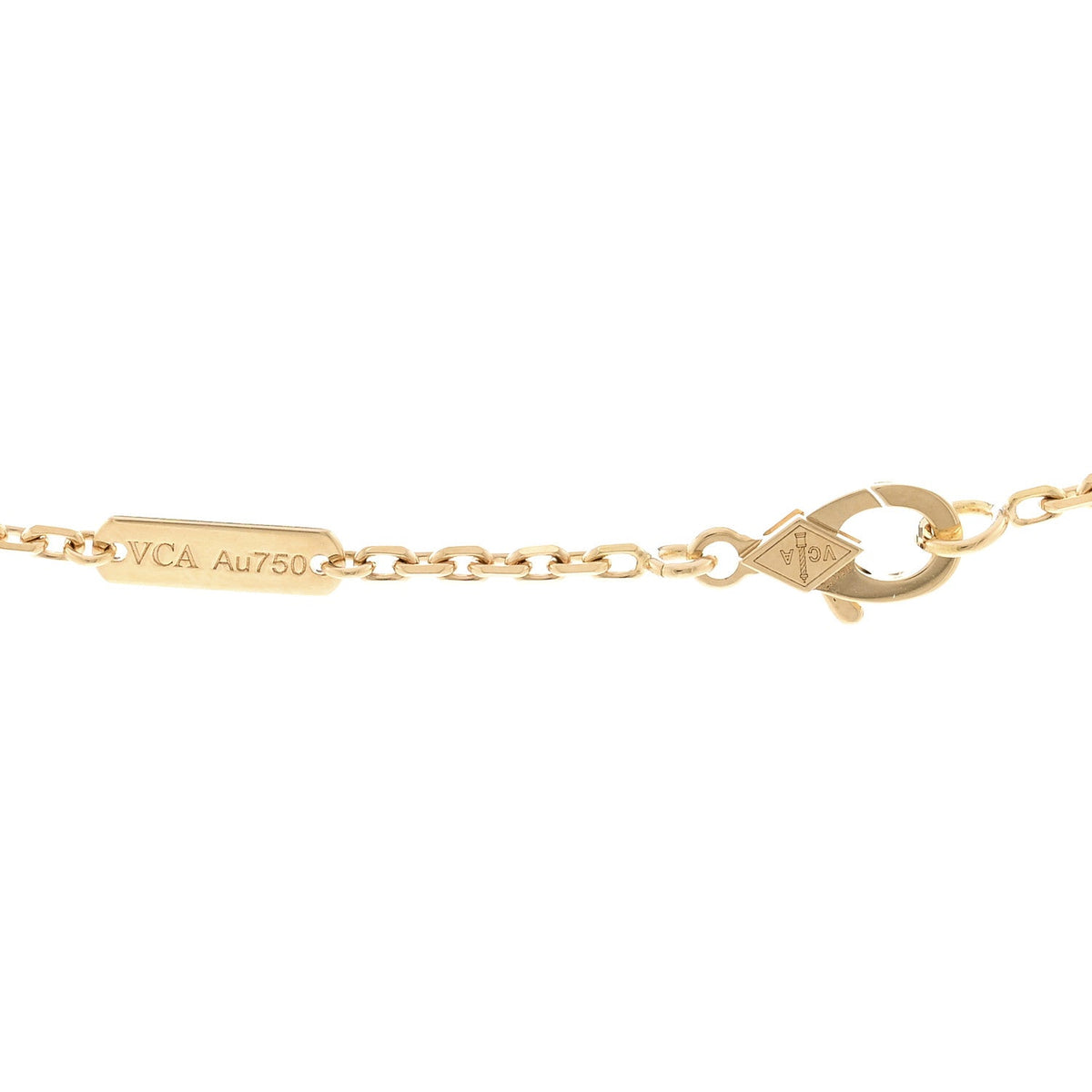 ヴァンクリーフ＆アーペル マジックアルハンブラ ペンダントネックレス ブラックオニキス 18K イエローゴールド VAN CLEEF & ARPELS MAGIC ALHAMBRA PENDANT NECKLACE BLACK ONYX 18K YELLOW GOLD