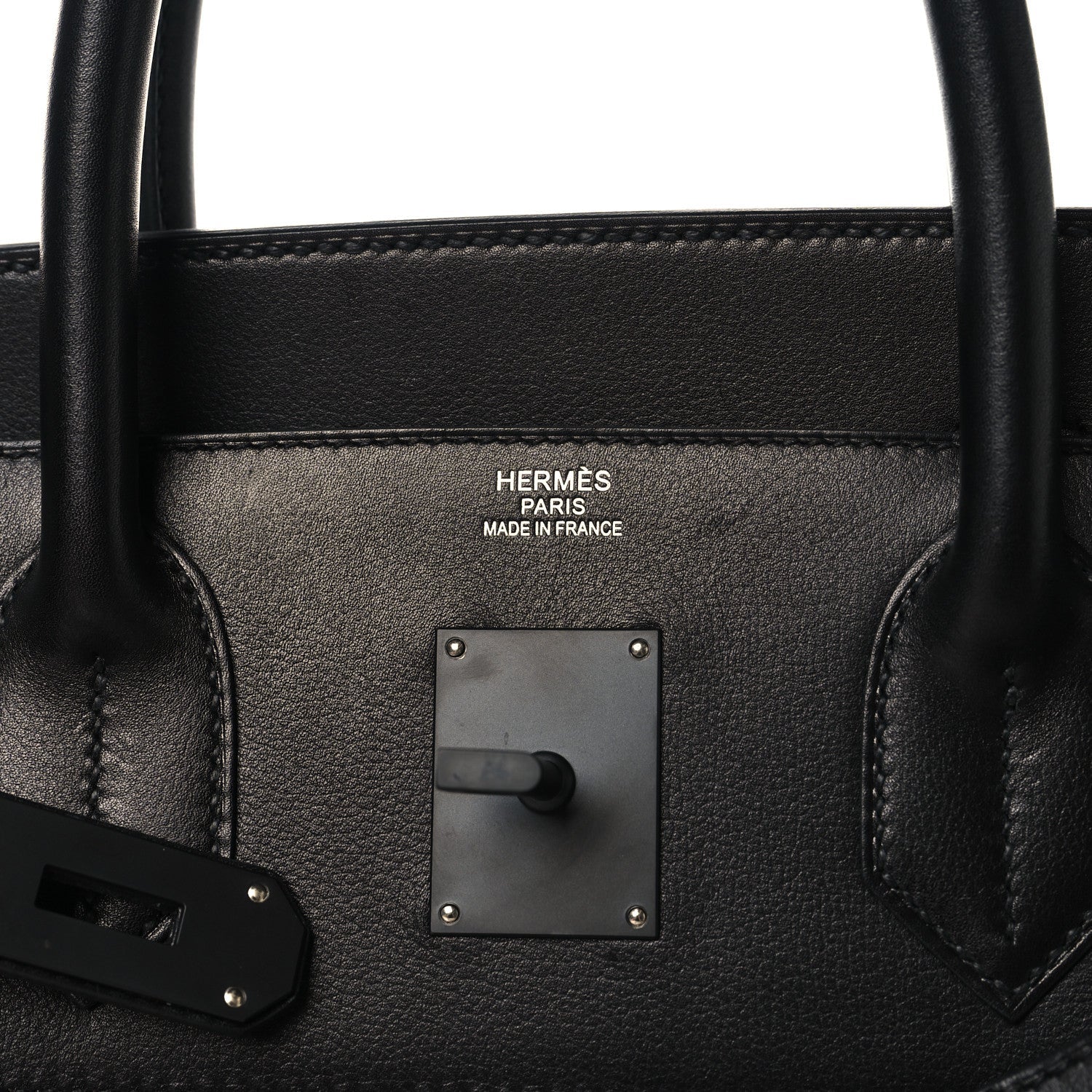 エルメス バーキン 40 オータクロア HAC Black エバーグレイン ブラック金具 HERMES BIRKIN 40 HAC BLACK EVERGRAIN BLACK HARDWARE