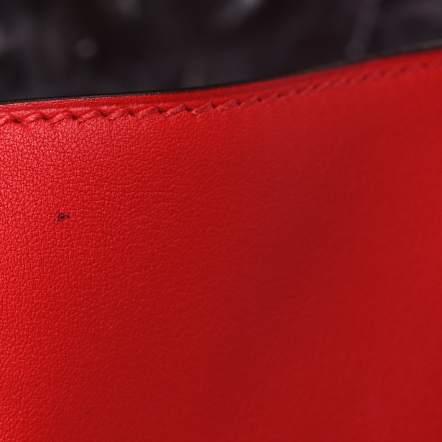 HERMES LINDY 26 ROUGE DE COEUR SWIFT SILVER HARDWARE
