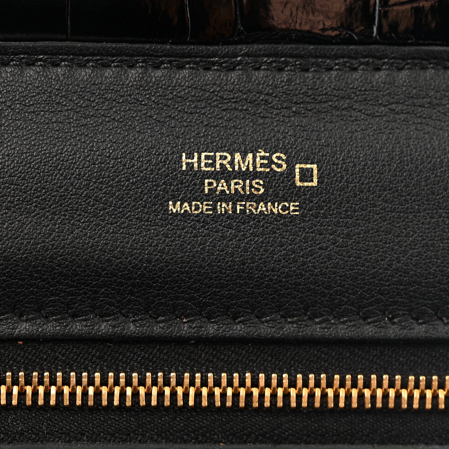 エルメス 24/24 ミニヴァンキャトル 21 Black シャイニーアリゲーター ゴールド金具 HERMES 24/24 21 BLACK SHINY ALLIGATOR GOLD HARDWARE