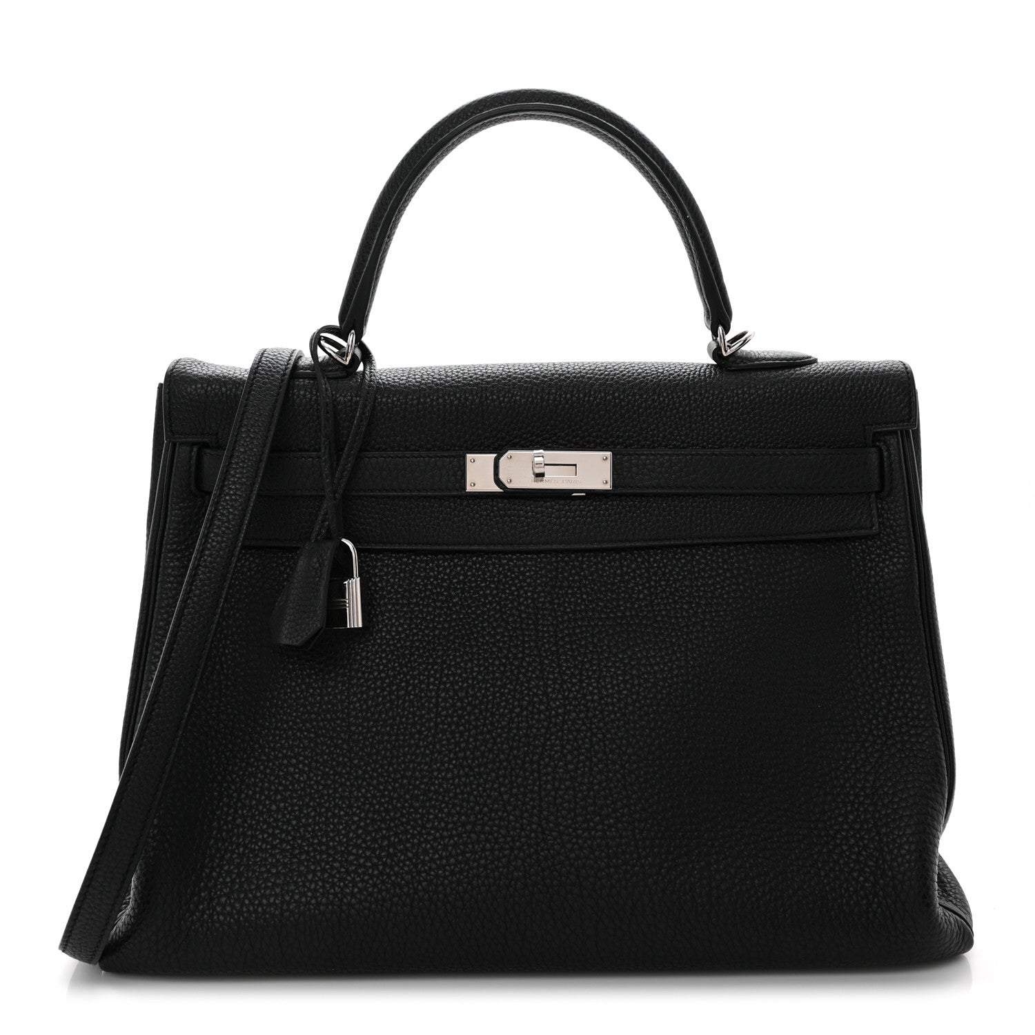 エルメス ケリー35 内縫い Black トゴ シルバー金具 HERMES KELLY35 RETOURNE BLACK TOGO SILVER HARDWARE