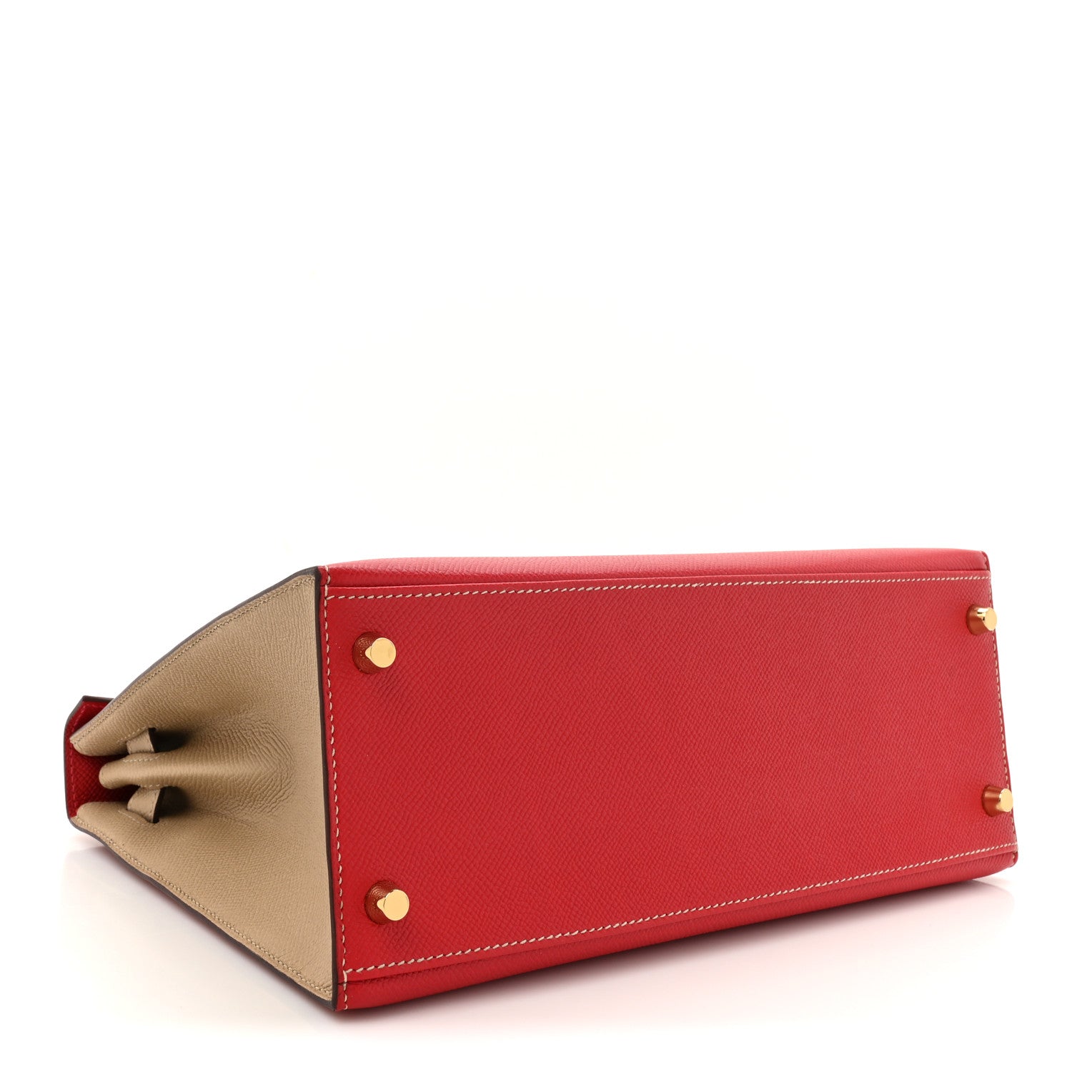 エルメス ケリー 28 外縫い HSS パーソナルオーダー Rouge Casaque Trench エプソン ゴールド金具 HERMES KELLY 28 HSS PERSONAL ORDER SELLIER ROUGE CASAQUE TRENCH EPSOM GOLD HARDWARE