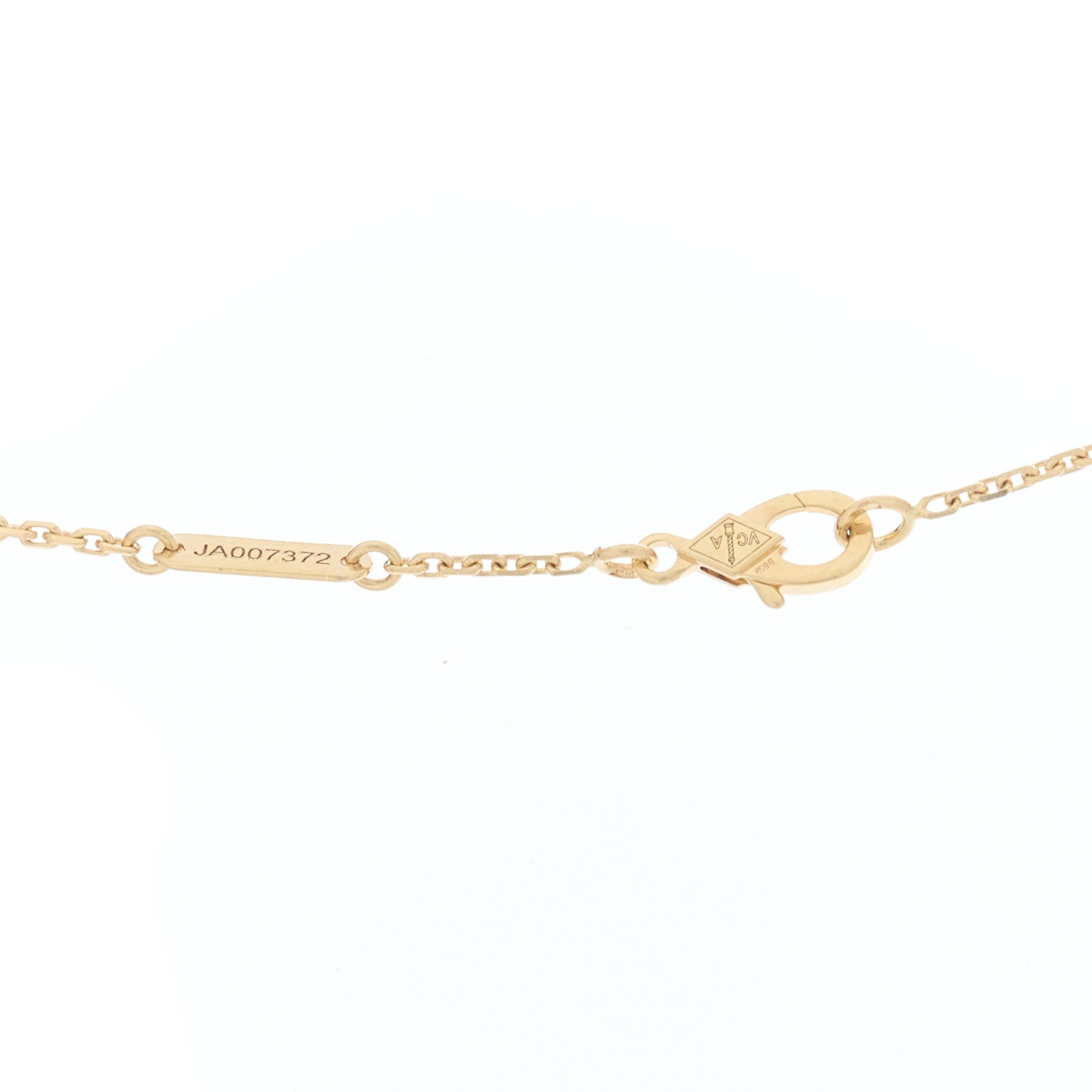 ヴァンクリーフ＆アーペル ヴィンテージアルハンブラ ペンダントネックレス カーネリアン 18K イエローゴールド VAN CLEEF & ARPELS VINTAGE ALHAMBRA PENDANT NECKLACE CARNELIAN 18K YELLOW GOLD