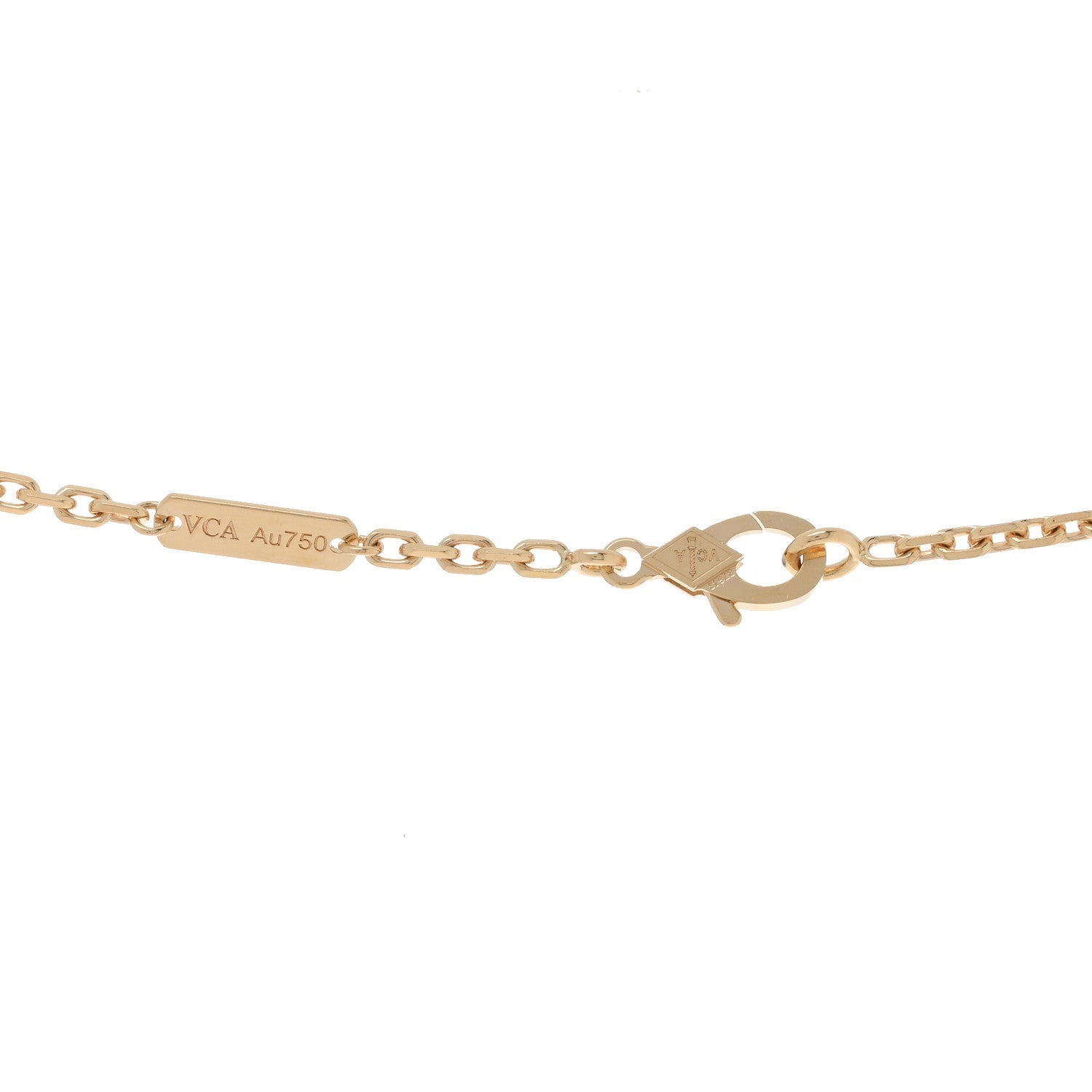 ヴァンクリーフ＆アーペル アルハンブラ ペンダントネックレス 18K イエローゴールド VAN CLEEF & ARPELS ALHAMBRA PENDANT NECKLACE 18K YELLOW GOLD