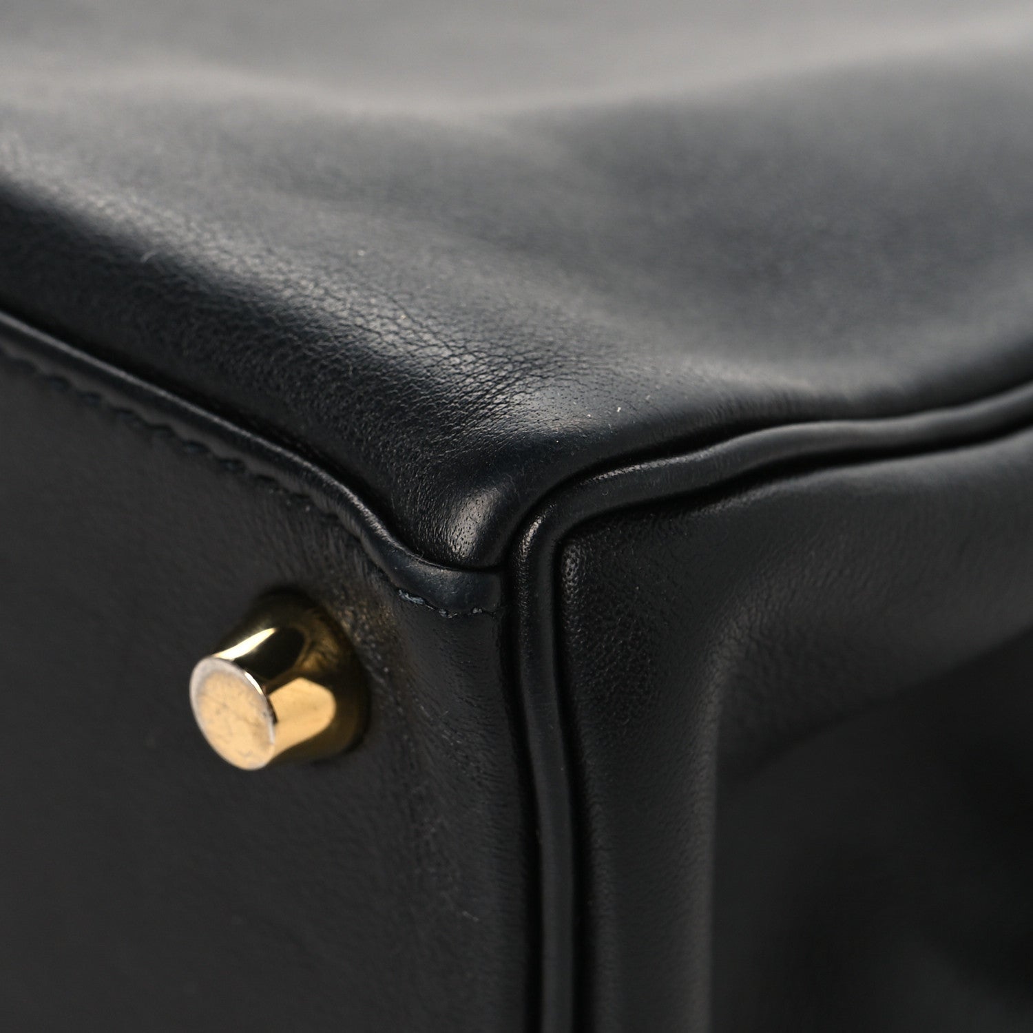 エルメス ケリー 25 内縫い Black スイフト ゴールド金具 HERMES KELLY