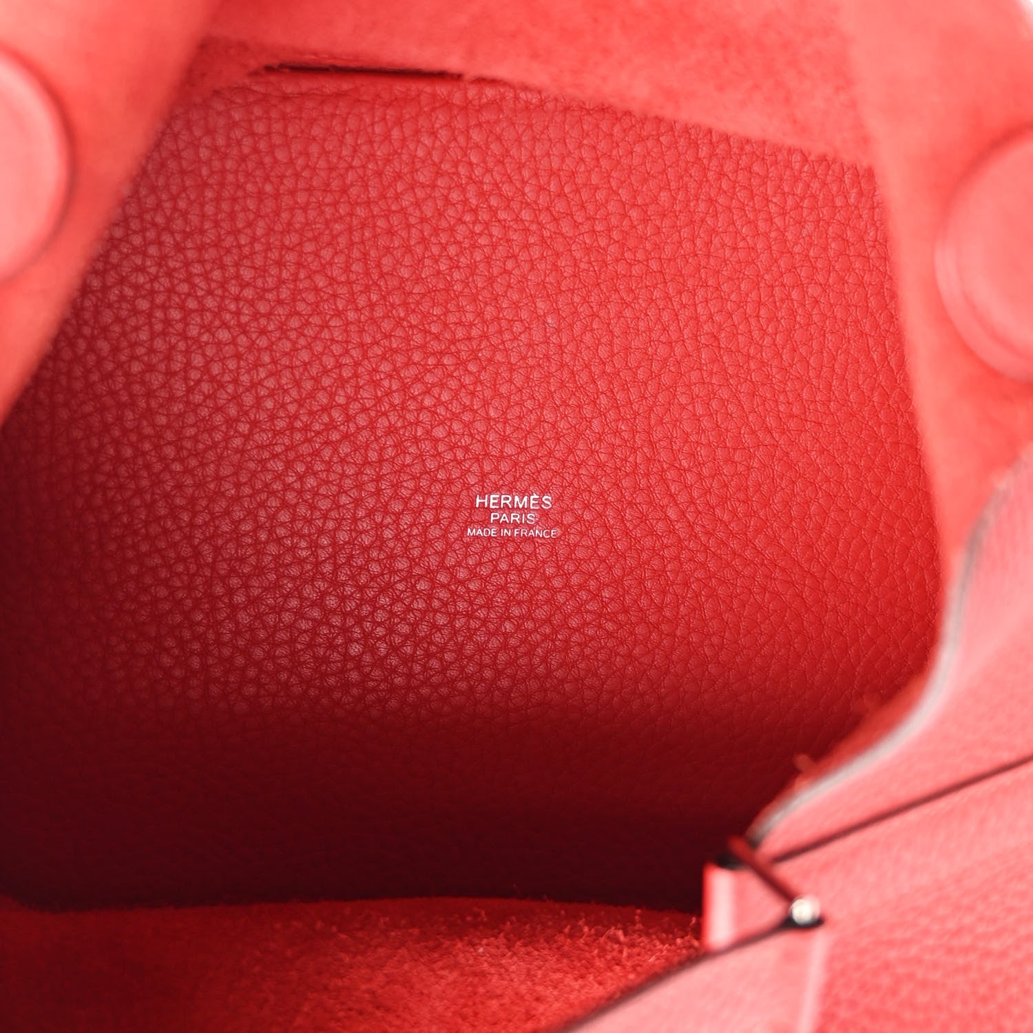 エルメス ピコタンロック MM 22 Rouge Pivoine トリヨンクレマンス シルバー金具 HERMES PICOTIN LOCK MM 22 ROUGE PIVOINE TAURILLON CLEMENCE SILVER HARDWARE